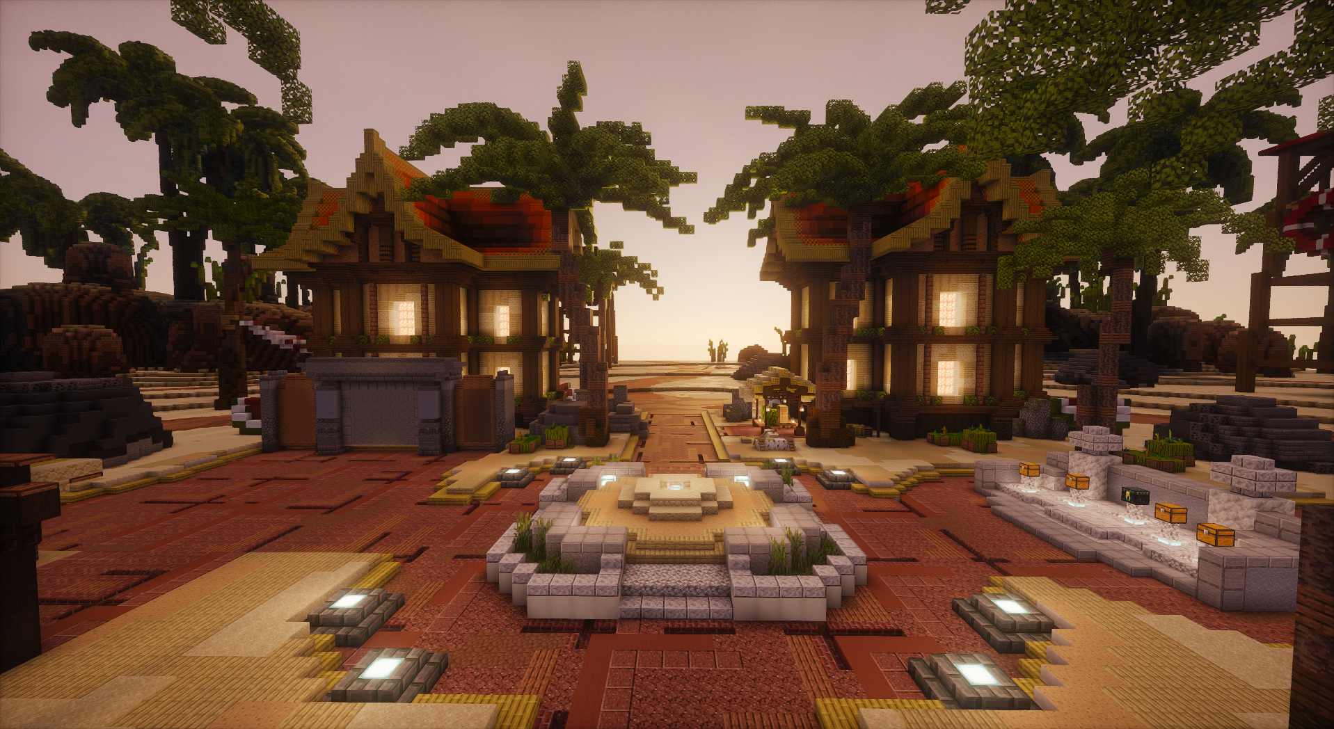 Summer Lifesteal with Warzone — Minecraft Build by OrioniX (2)