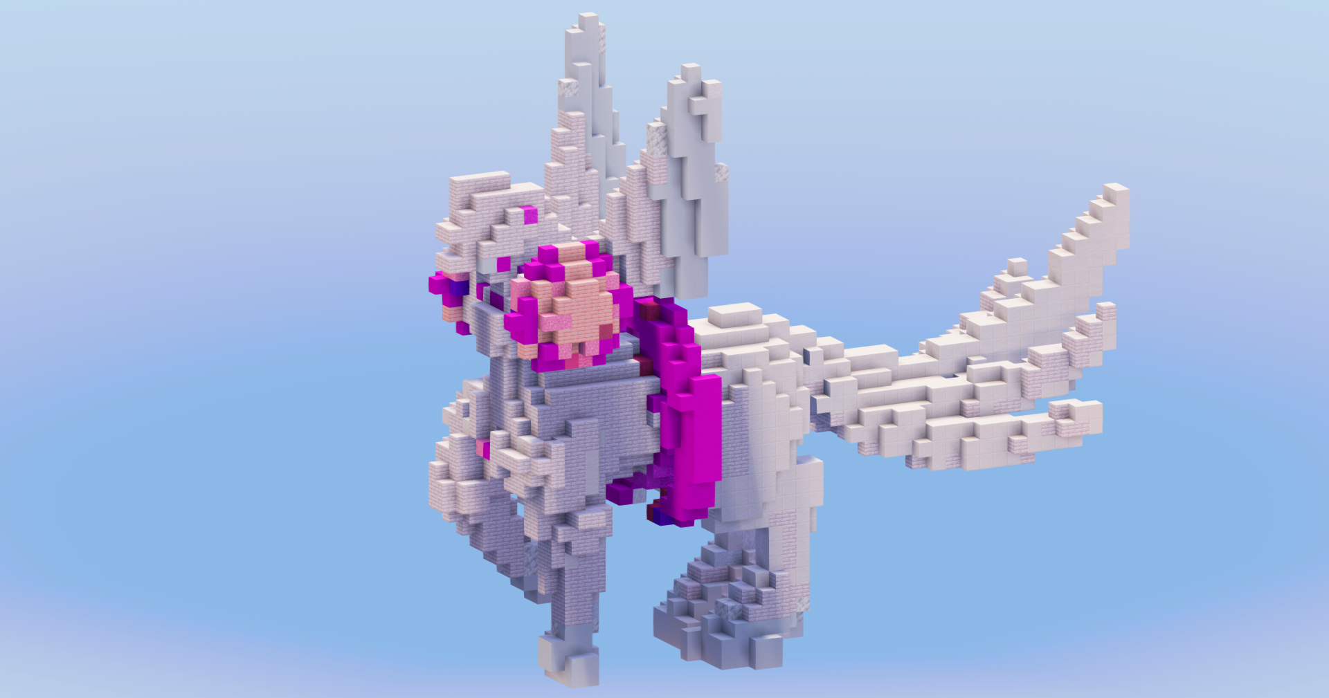 Palkia Original Form from Pokemon — Minecraft Build by LeonisBuilds (2)