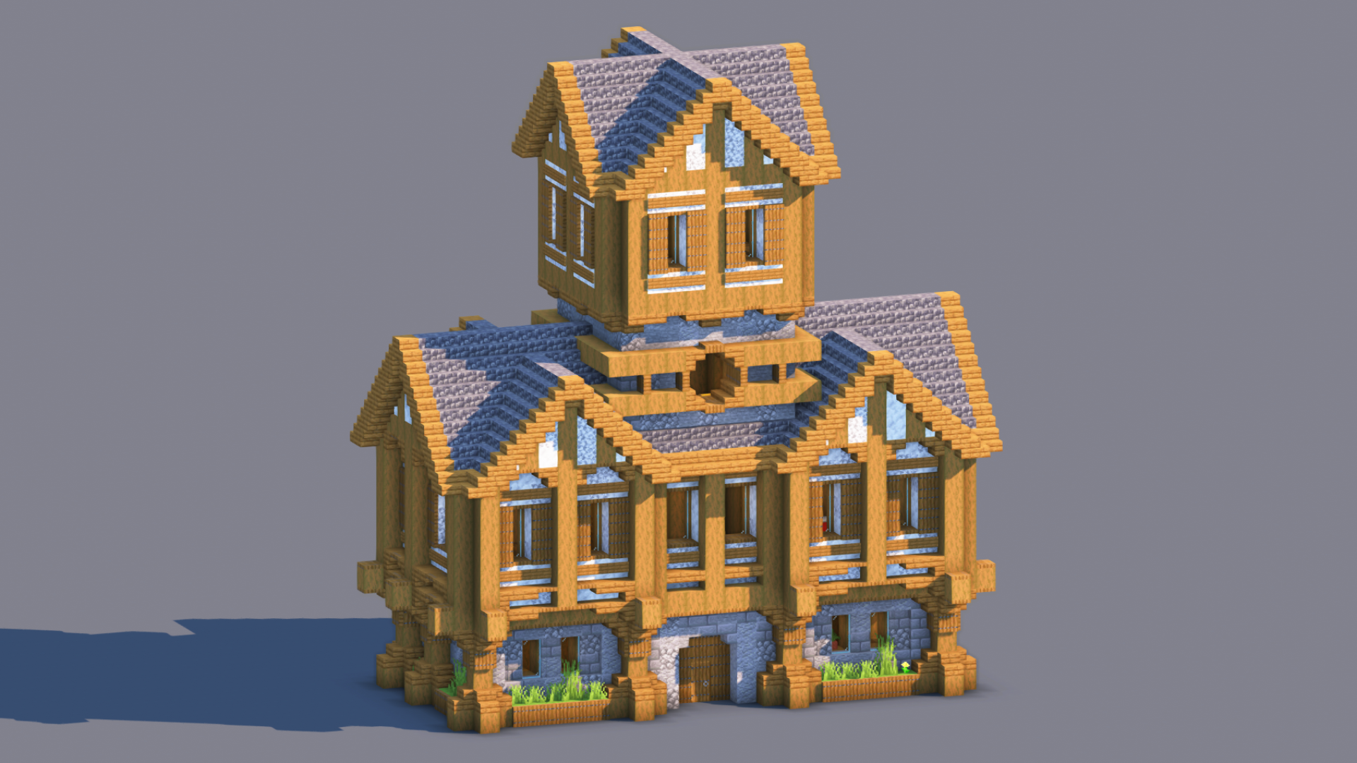 Medieval House – Fully Decorated Interior | Download — Minecraft Build by RaekonBuilds