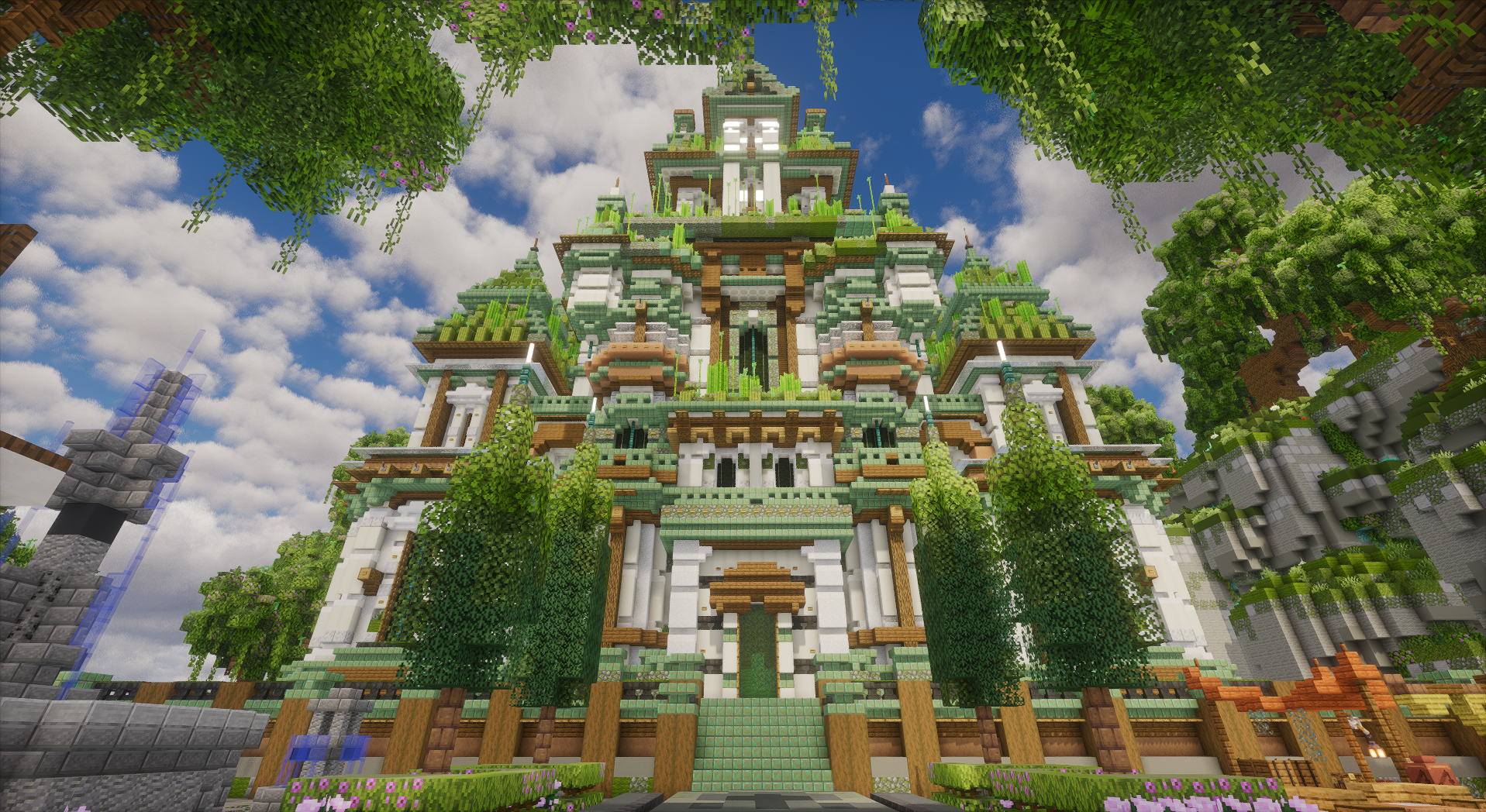Evergrove Spawn — Minecraft Build by OrioniX (7)