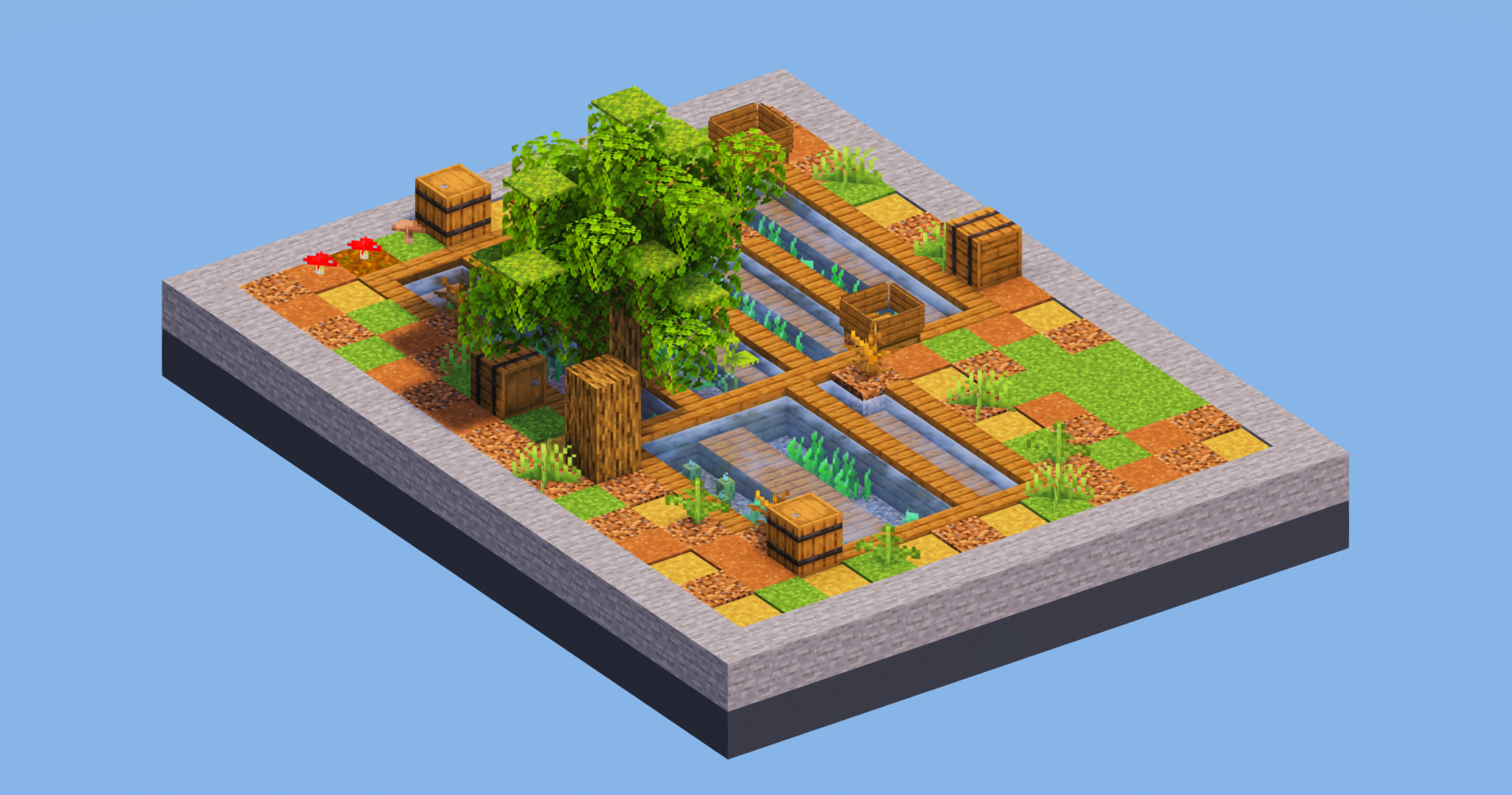 Rural Japanese Paddie 2 — Minecraft Build by LeonisBuilds (2)