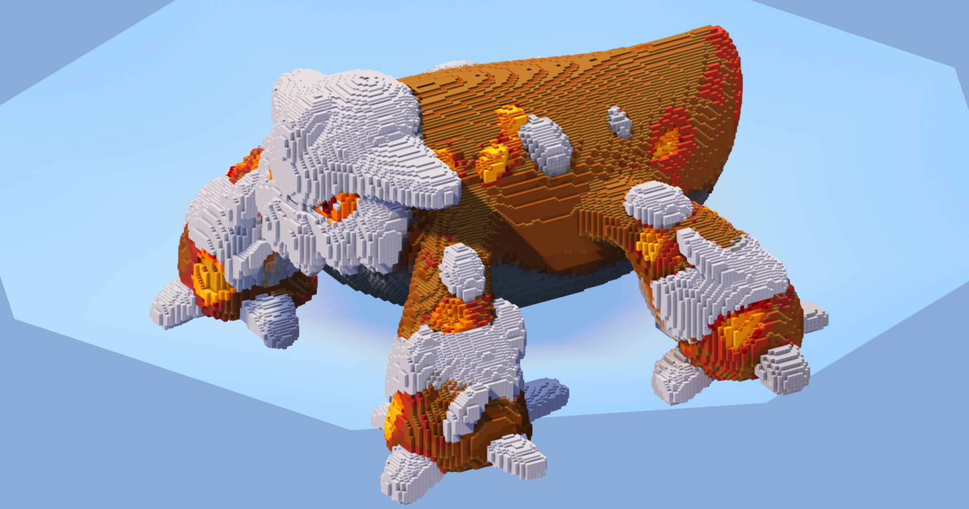 Heatran — Minecraft Build by LeonisBuilds (2)