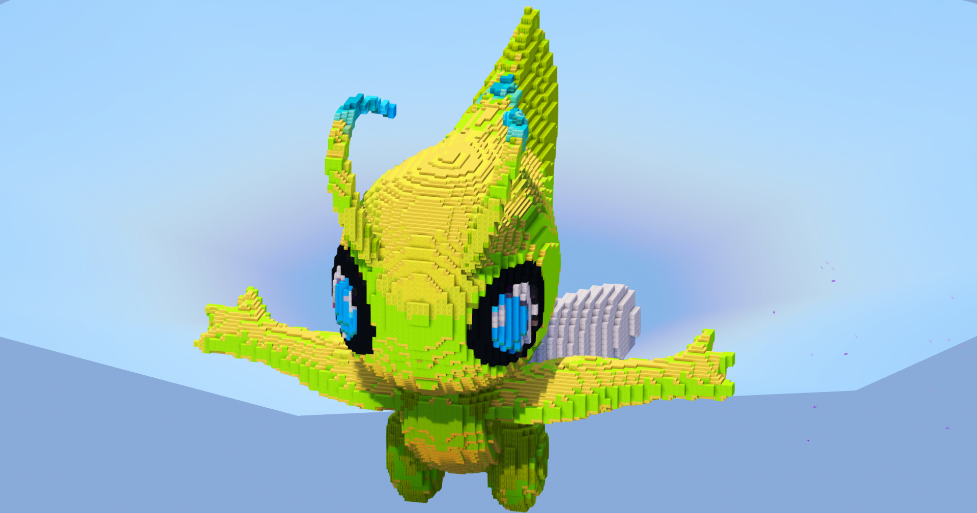 Celebi — Minecraft Build by LeonisBuilds