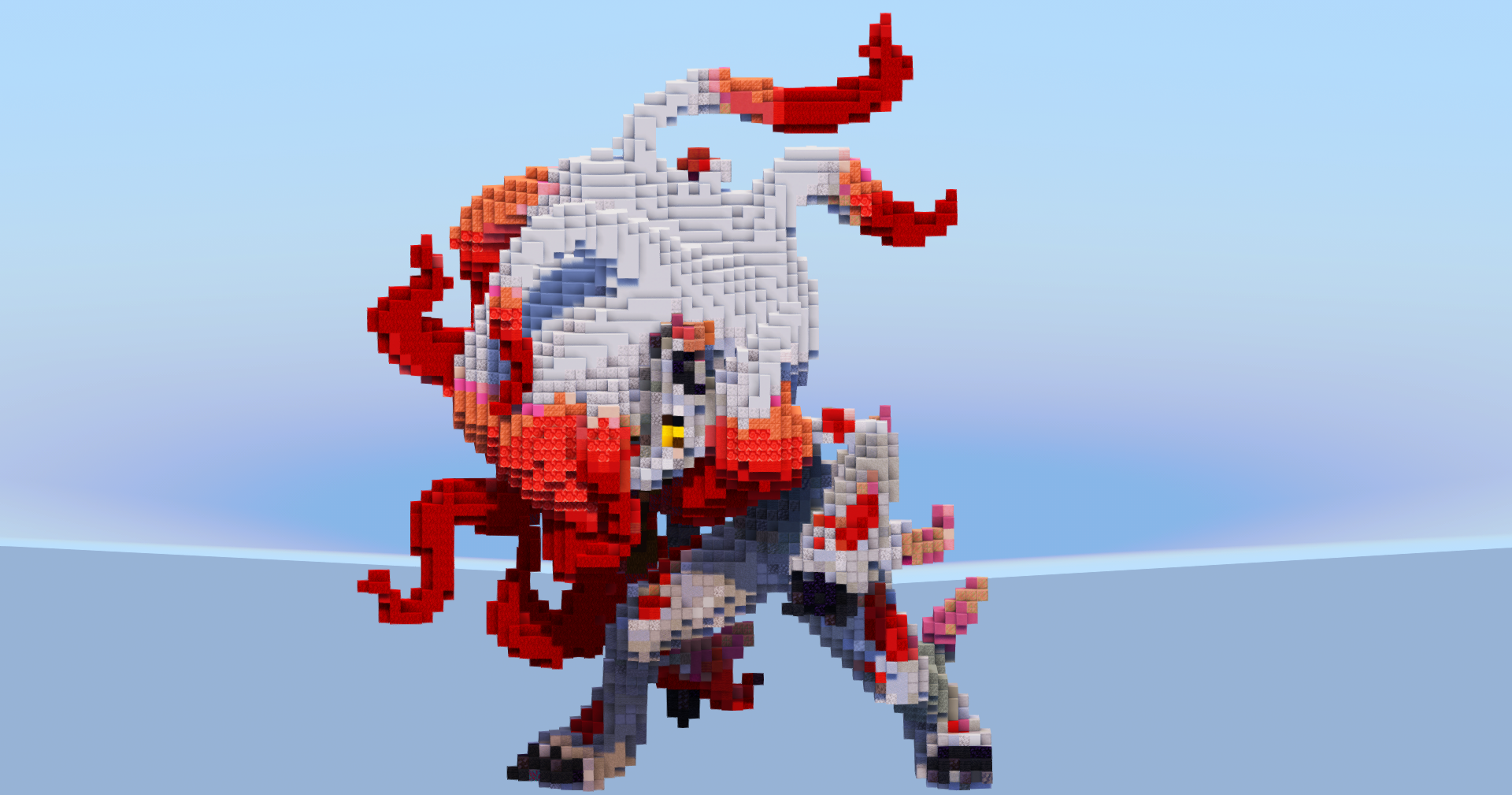 Hisuian Zoroark — Minecraft Build by LeonisBuilds