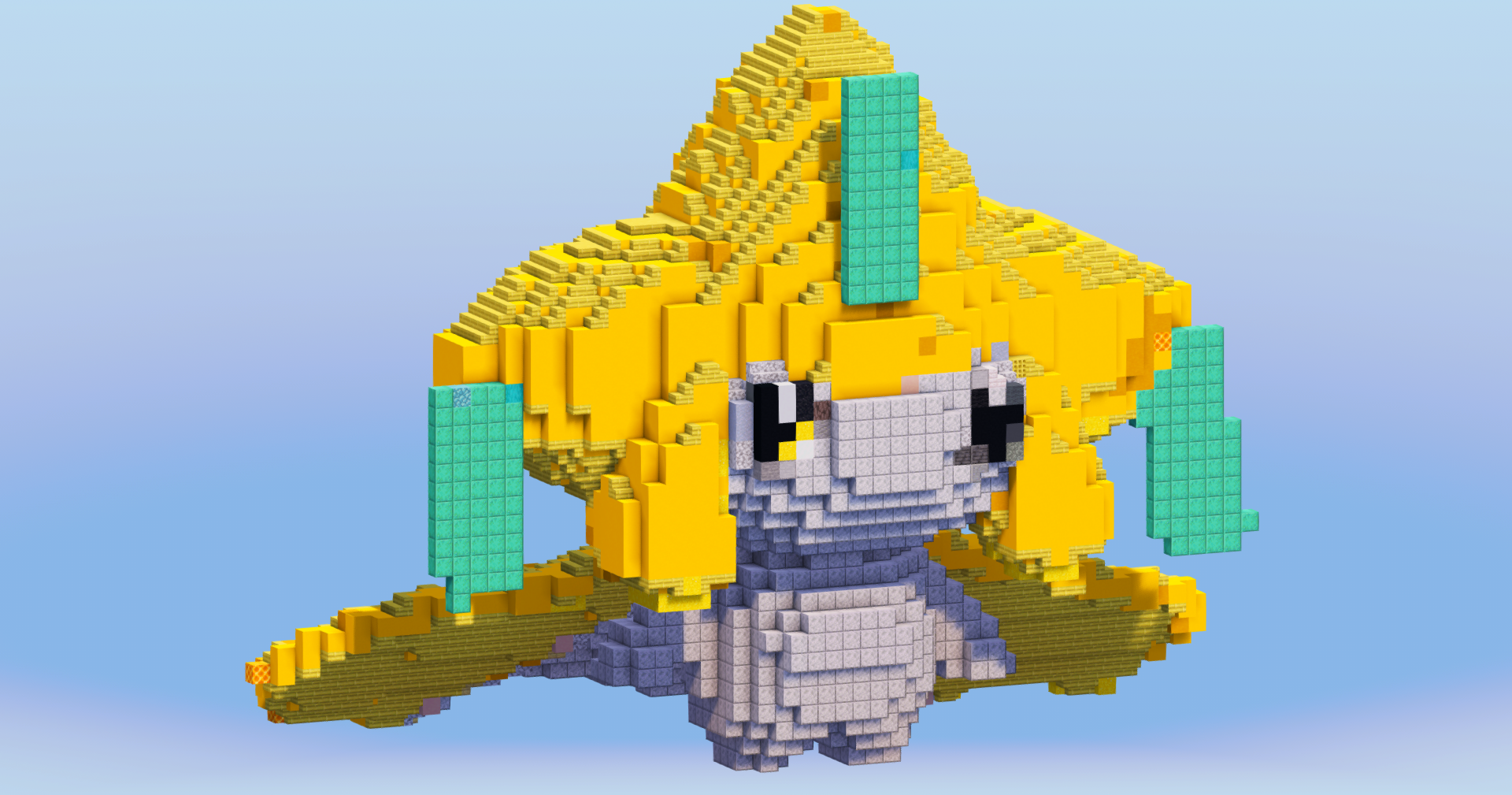 Jirachi from Pokemon — Minecraft Build by LeonisBuilds (2)