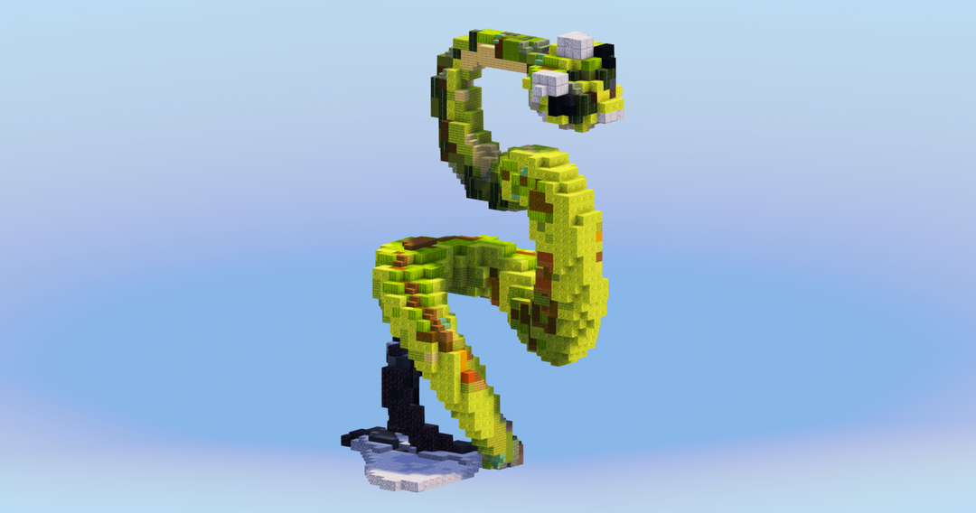 Master Viper from Kung Fu Panda — Minecraft Build by LeonisBuilds