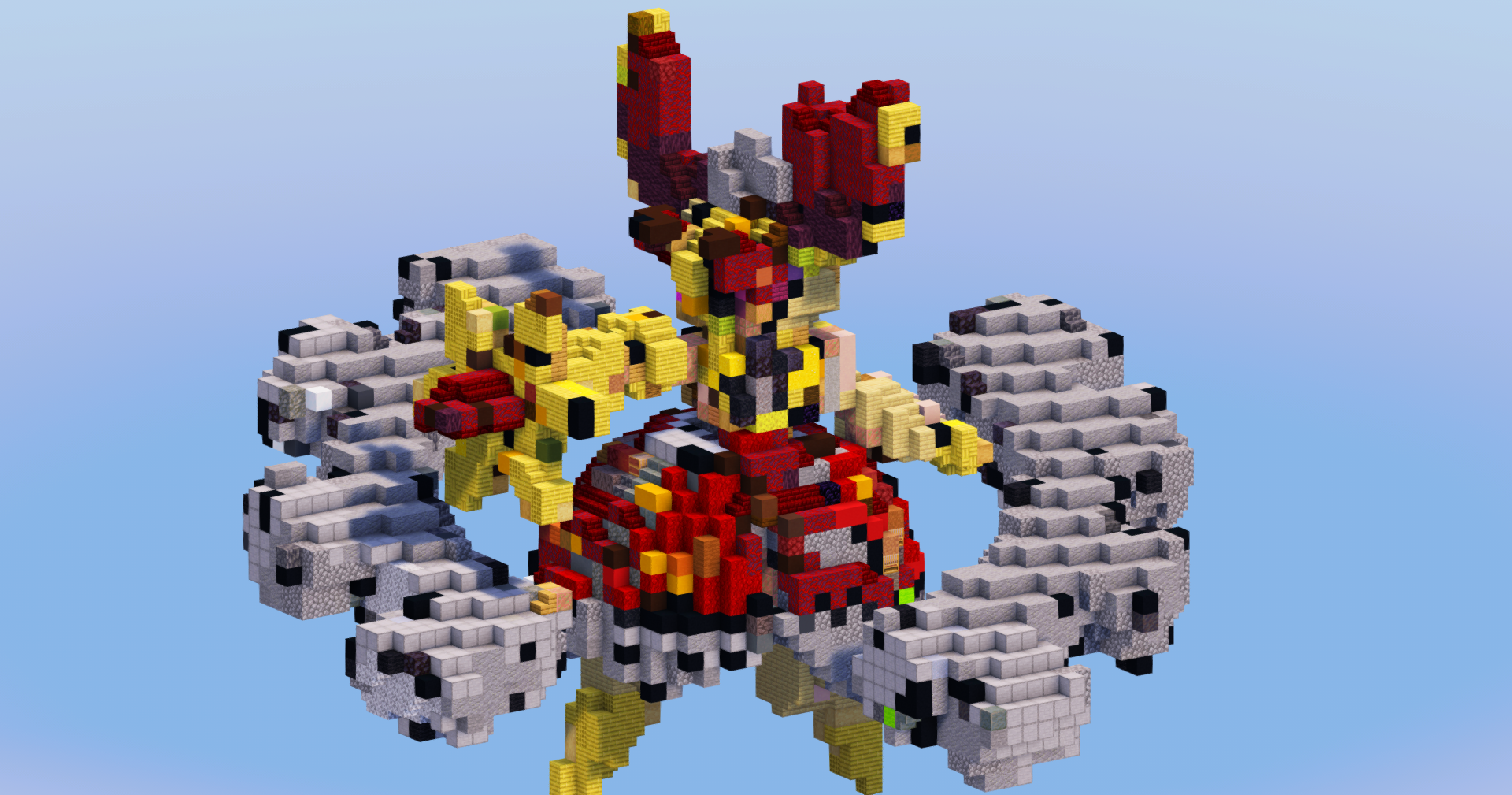 Mega Magearna Original from Pokemon — Minecraft Build by LeonisBuilds (2)