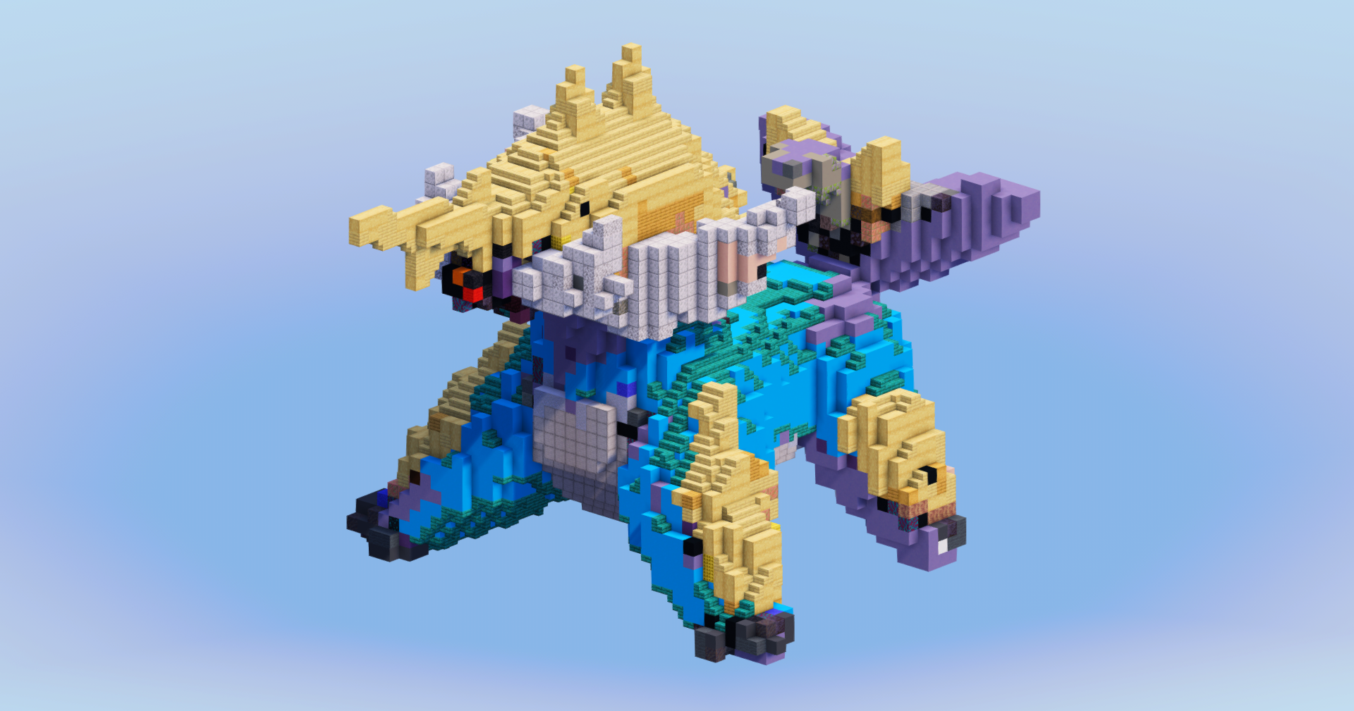 Samurott from Pokemon — Minecraft Build by LeonisBuilds (2)