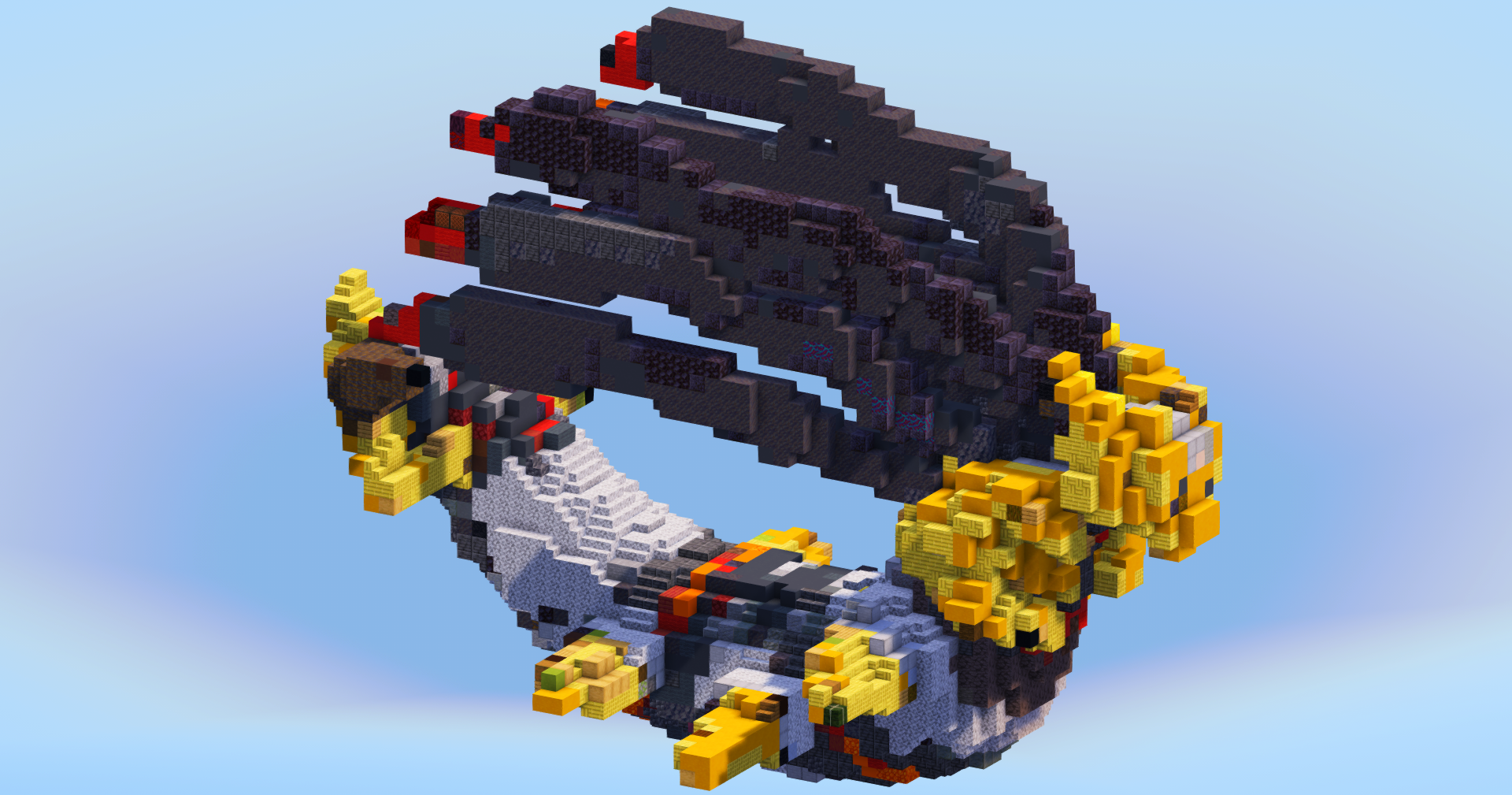 Giratina Original from Pokemon — Minecraft Build by LeonisBuilds