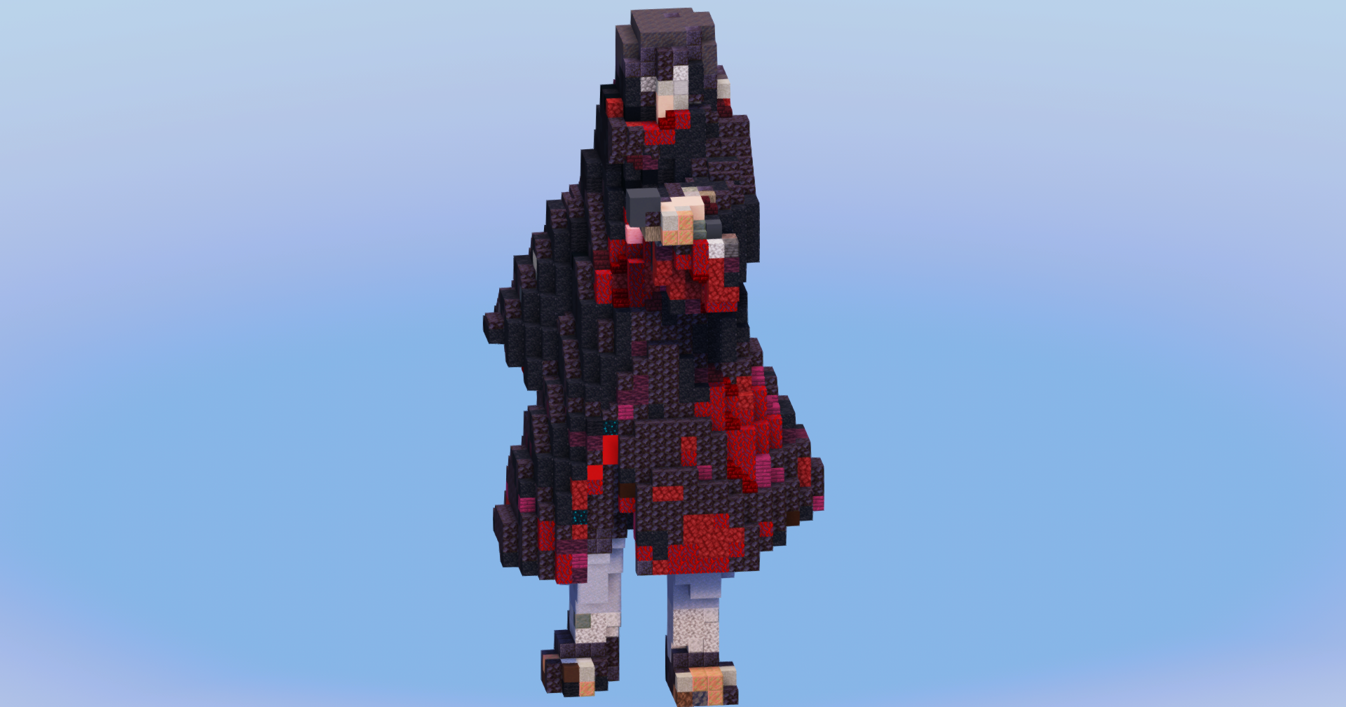 Itachi from Naruto — Minecraft Build by LeonisBuilds (2)