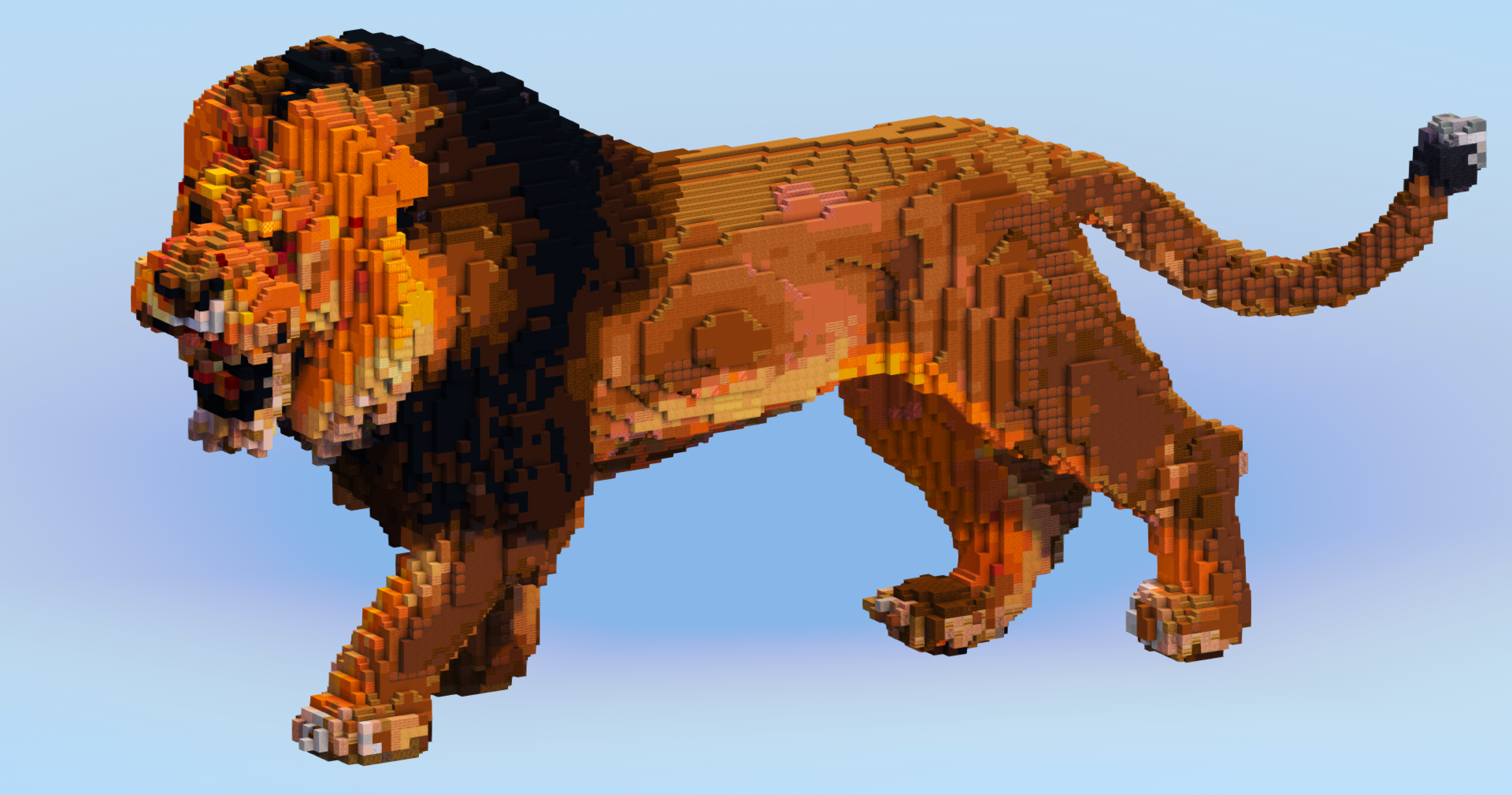 Lion — Minecraft Build by LeonisBuilds (2)