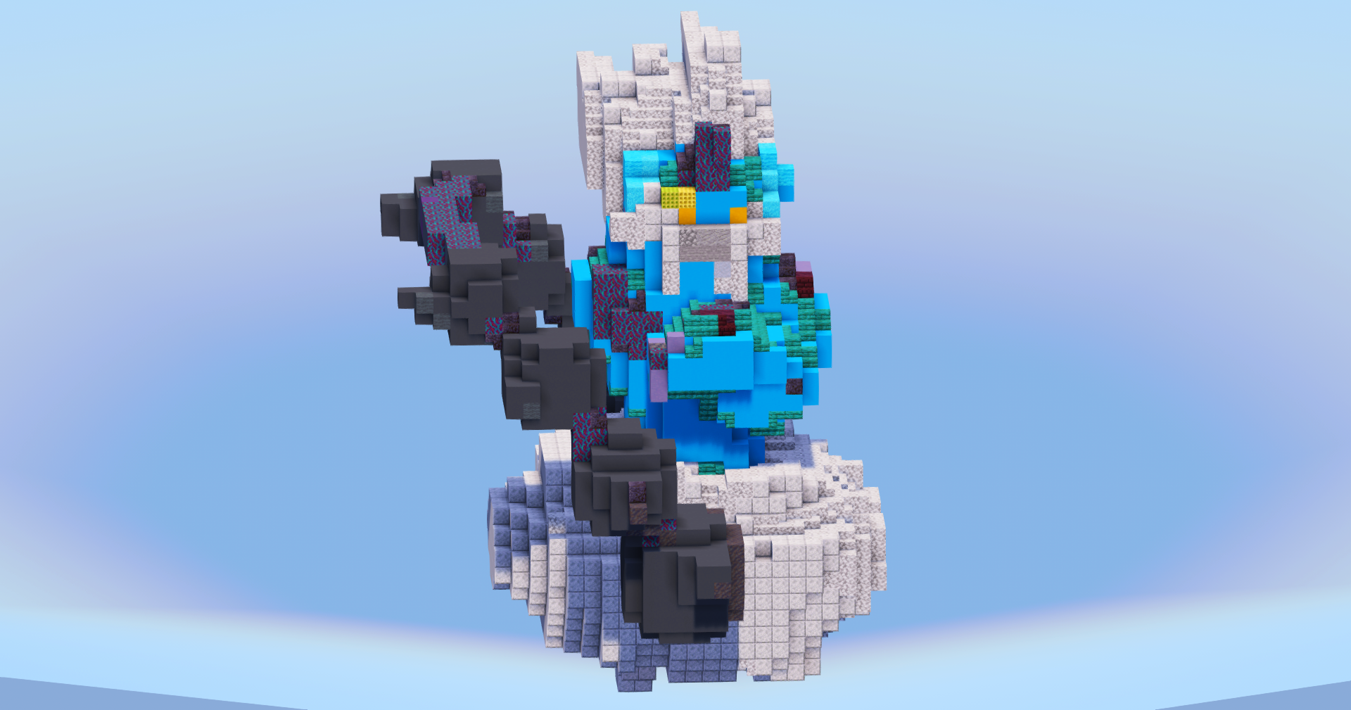 Thundurus from Pokemon — Minecraft Build by LeonisBuilds
