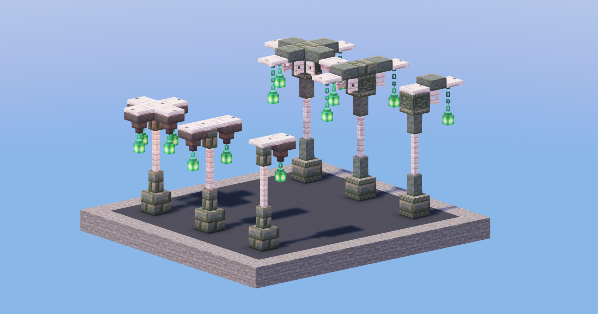 Street Lamps Pack — Minecraft Build by LeonisBuilds