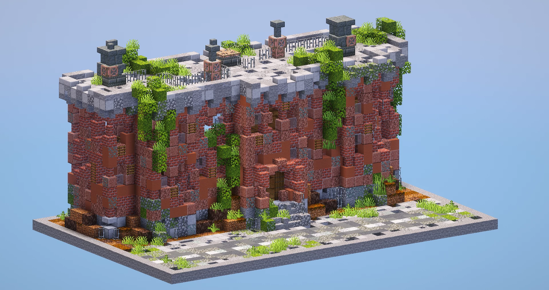 Post-Apocalyptic Builds and Ruins