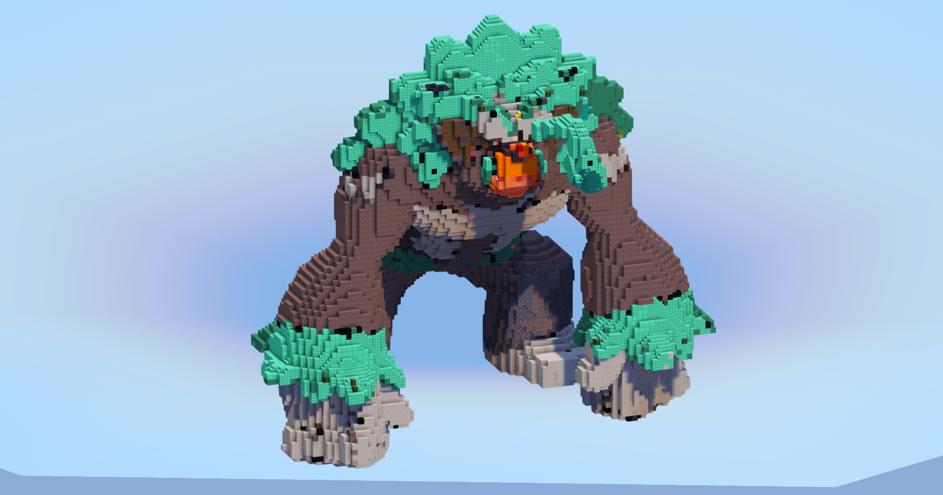Rillaboom — Minecraft Build by LeonisBuilds