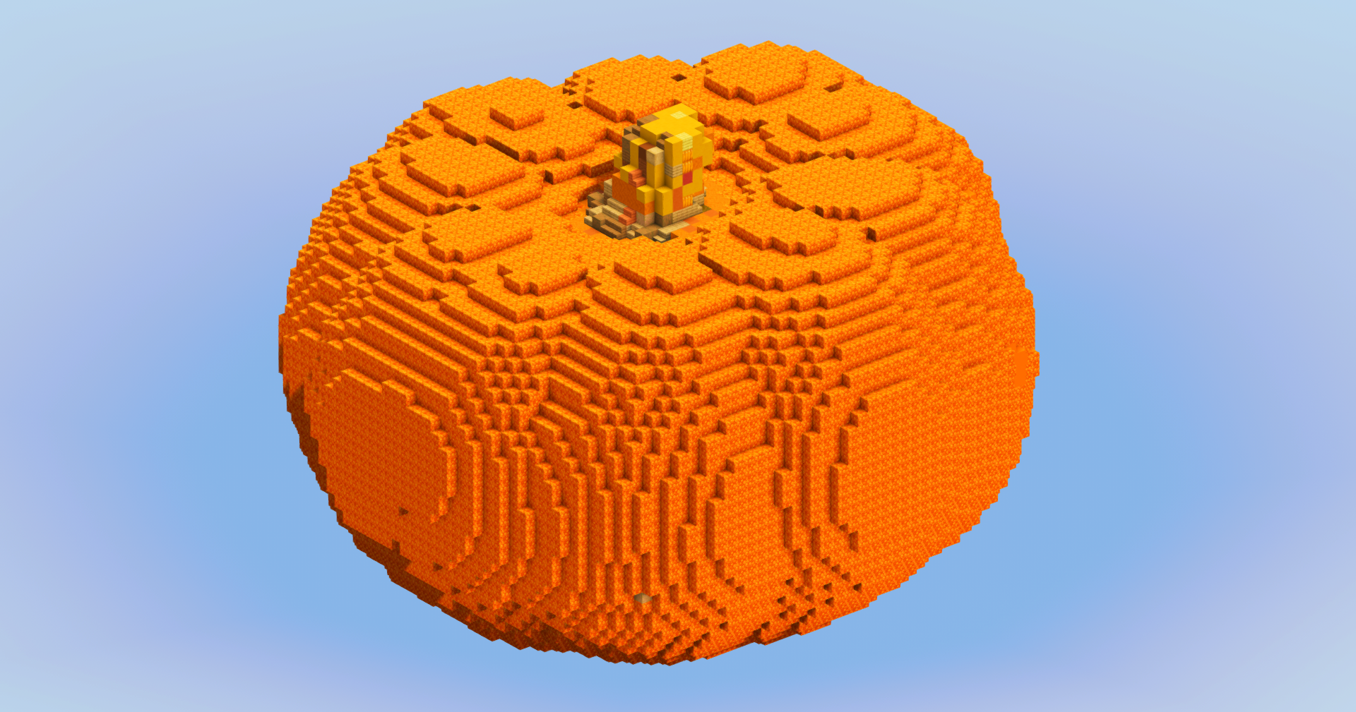 Pumpkin Vegetable — Minecraft Build by LeonisBuilds