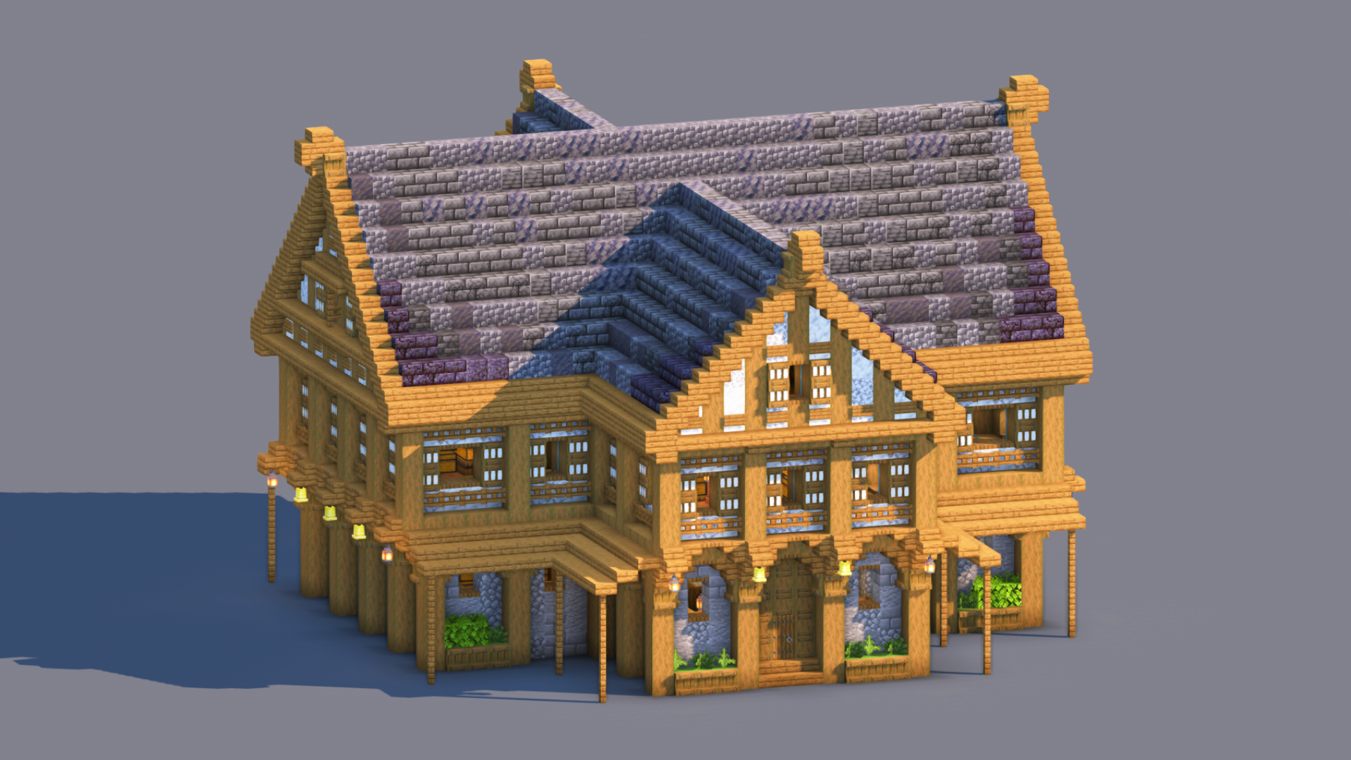Medieval House – Fully Decorated Interior | Download — Minecraft Build by RaekonBuilds (2)