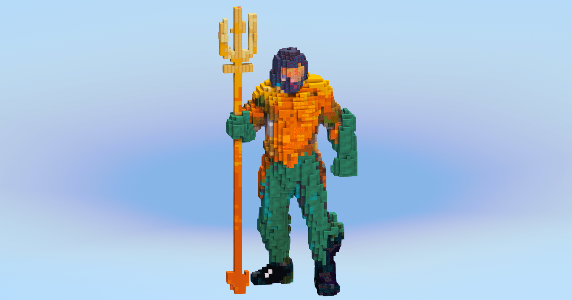 Aquaman — Minecraft Build by LeonisBuilds