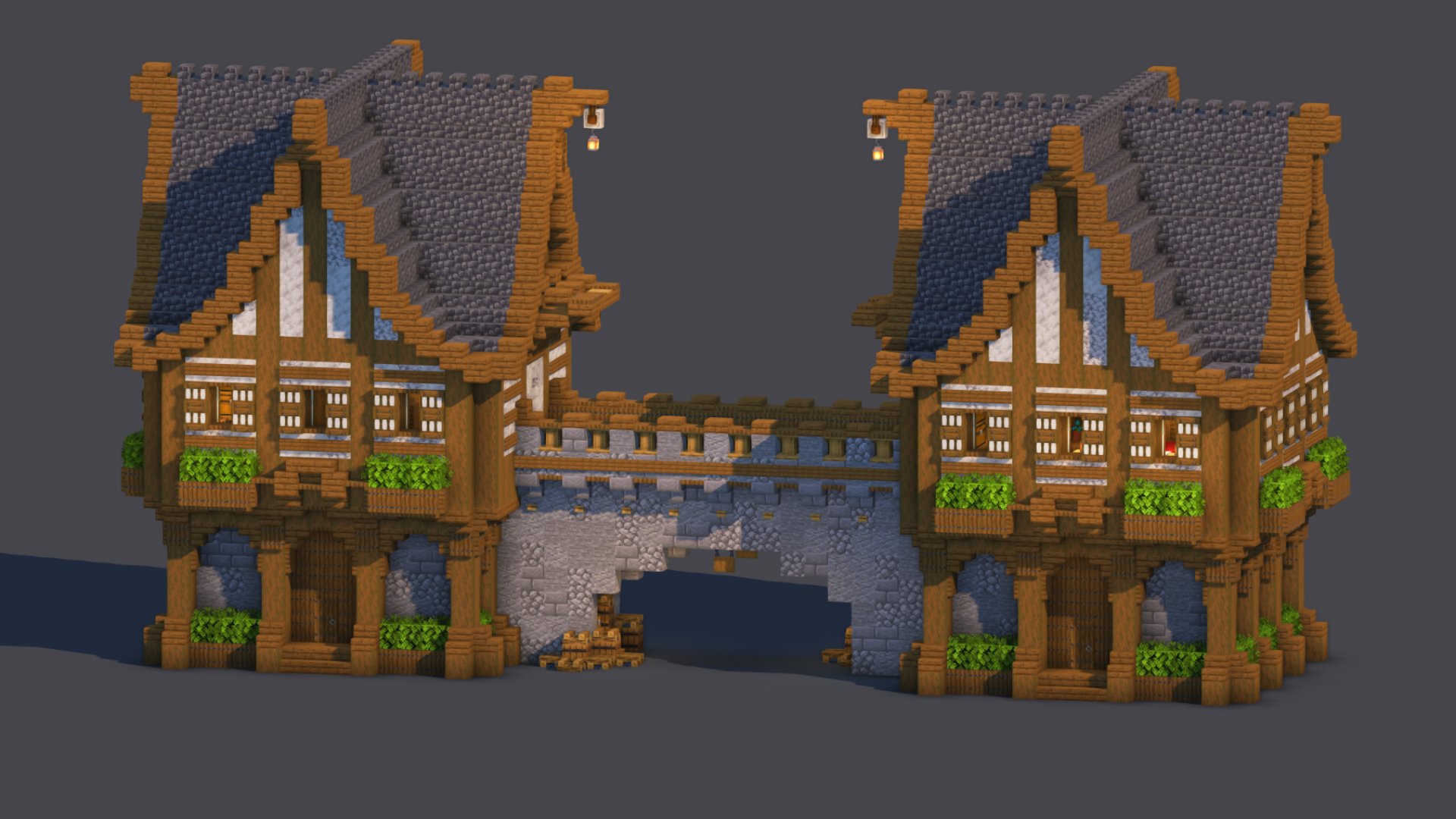 Medieval House – Fully Decorated Interior | Download — Minecraft Build by RaekonBuilds