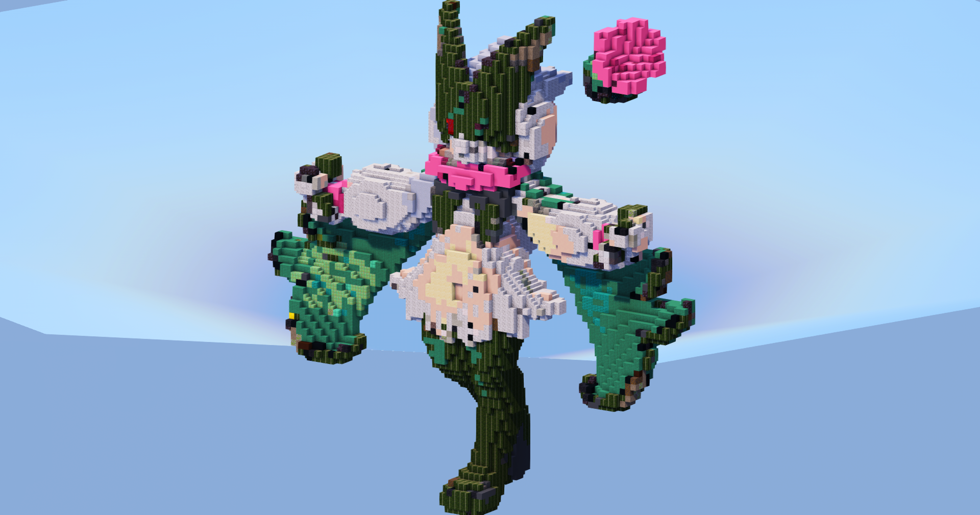 Meowscarada — Minecraft Build by LeonisBuilds (2)