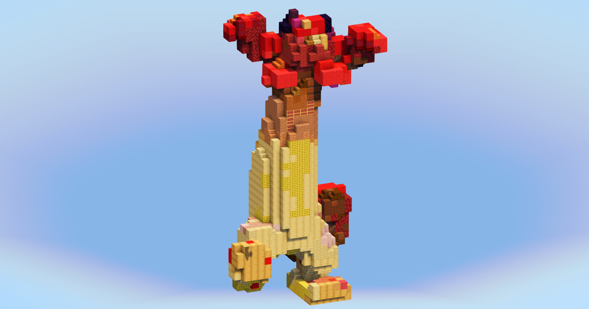 Meowth Gigantamax from Pokemon — Minecraft Build by LeonisBuilds (2)