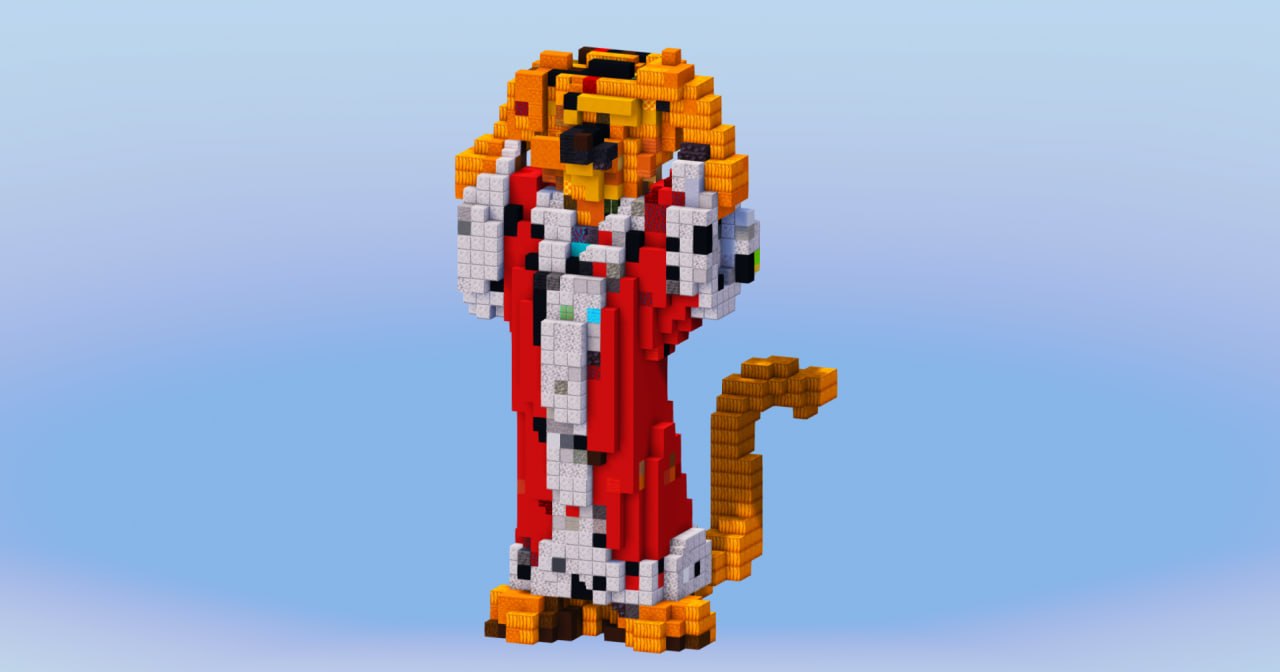 Prince John from Disney Robin Hood — Minecraft Build by LeonisBuilds (2)