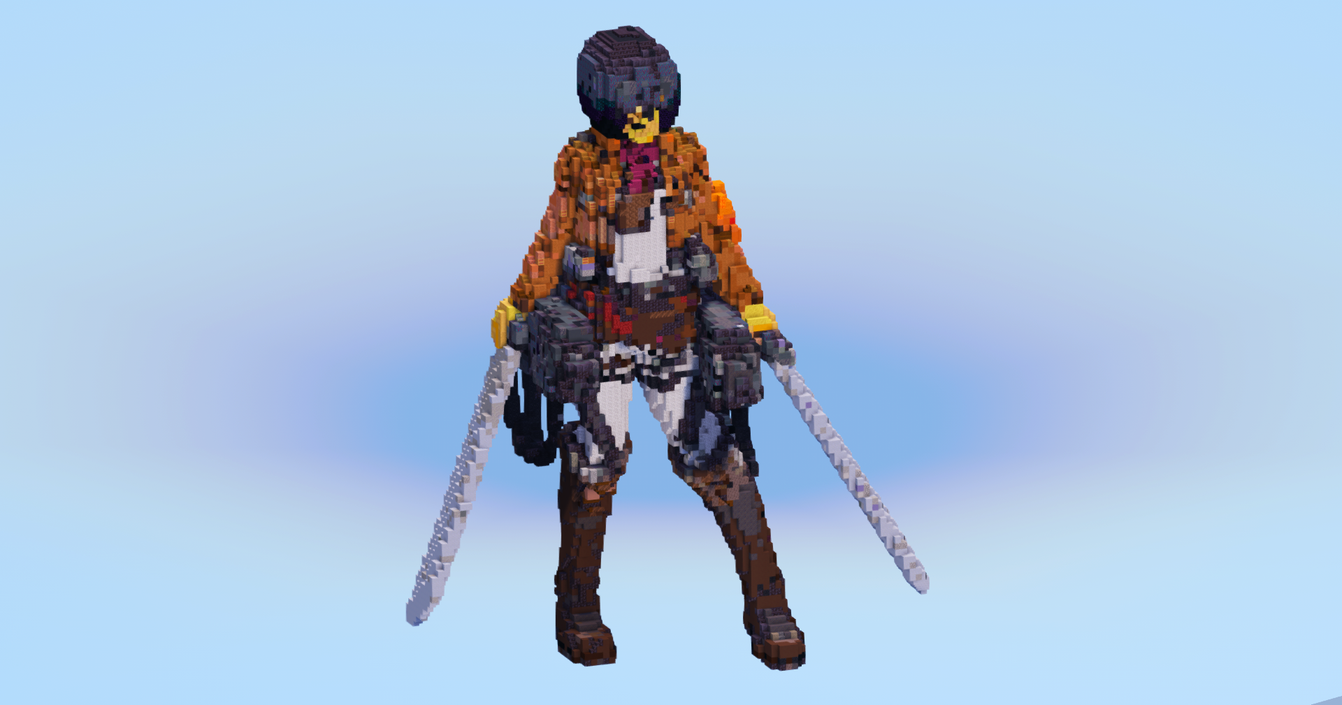 Mikasa — Minecraft Build by LeonisBuilds