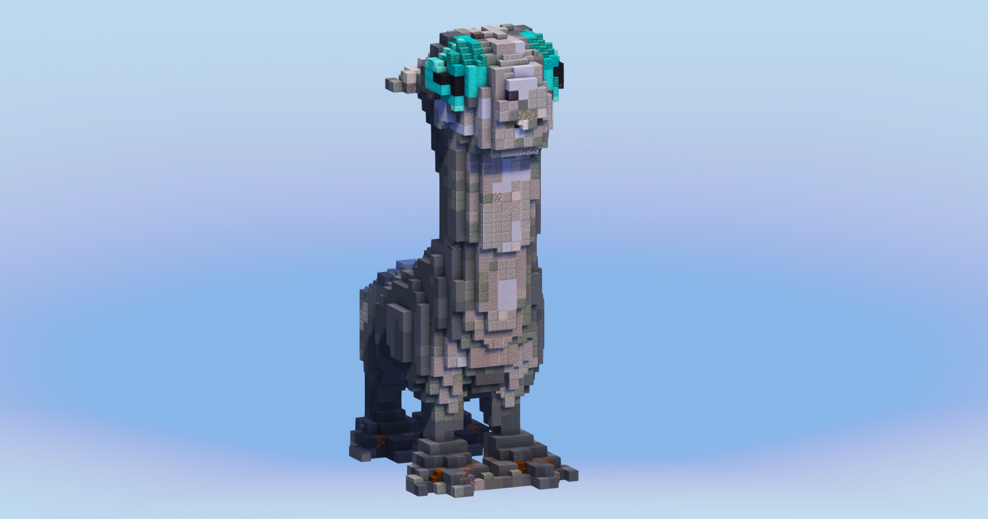 Mooncalf from Harry Potter Fantastic Beasts and Where to Find Them — Minecraft Build by LeonisBuilds