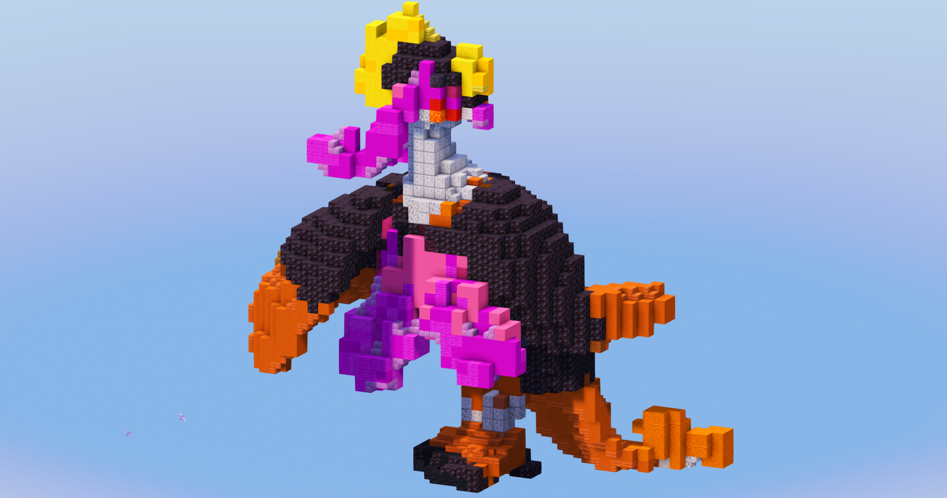 Fezandipiti from Pokemon — Minecraft Build by LeonisBuilds