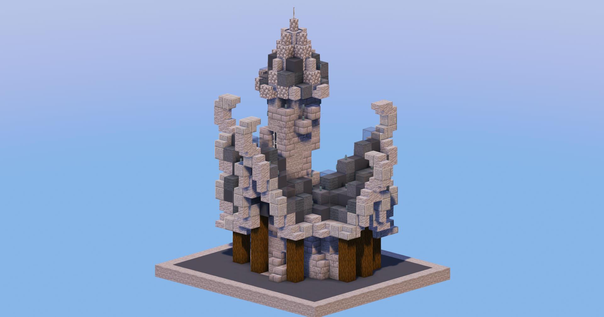 Dark Medieval Fantasy House 4 — Minecraft Build by LeonisBuilds (2)