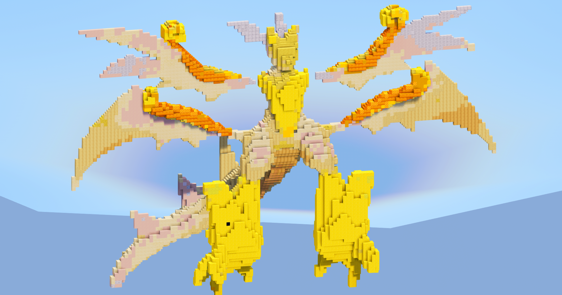Ultra Necrozma — Minecraft Build by LeonisBuilds