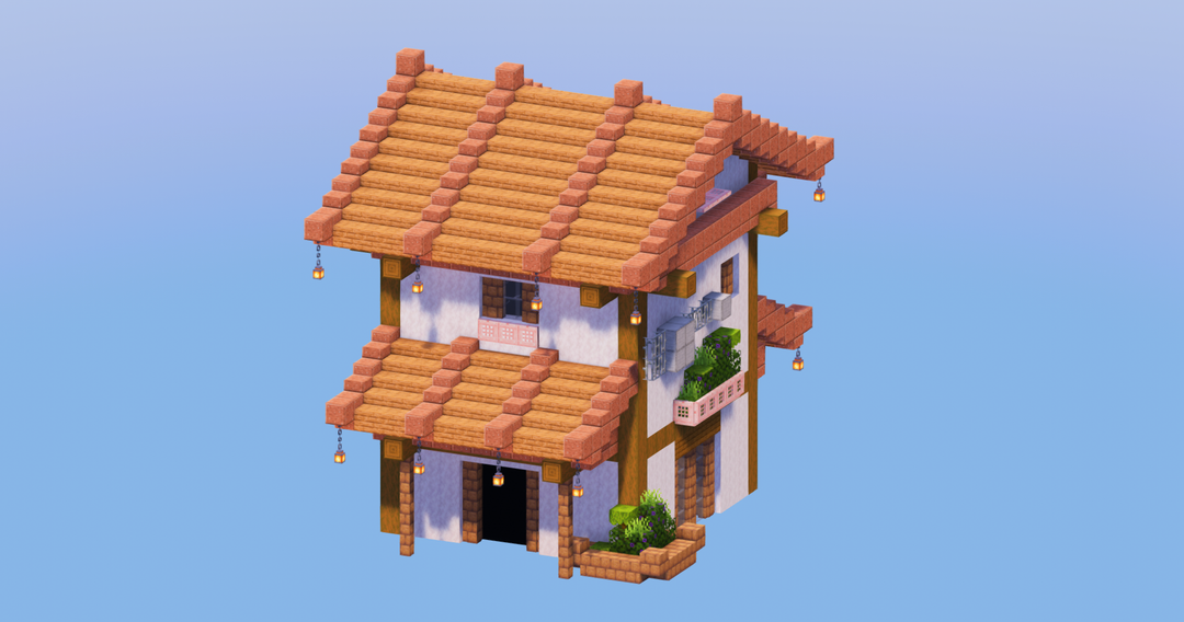 Jungle Japanese House 1 — Minecraft Build by LeonisBuilds