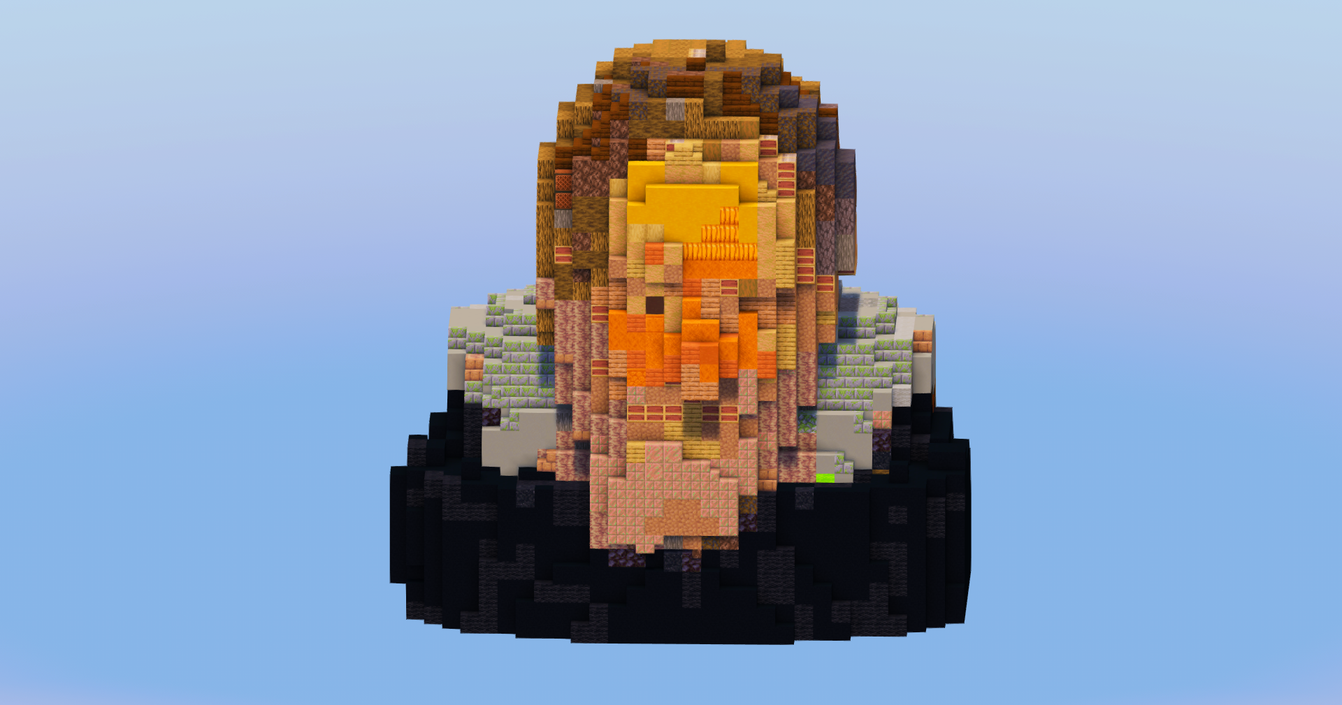 Galileo Galilei Bust — Minecraft Build by LeonisBuilds