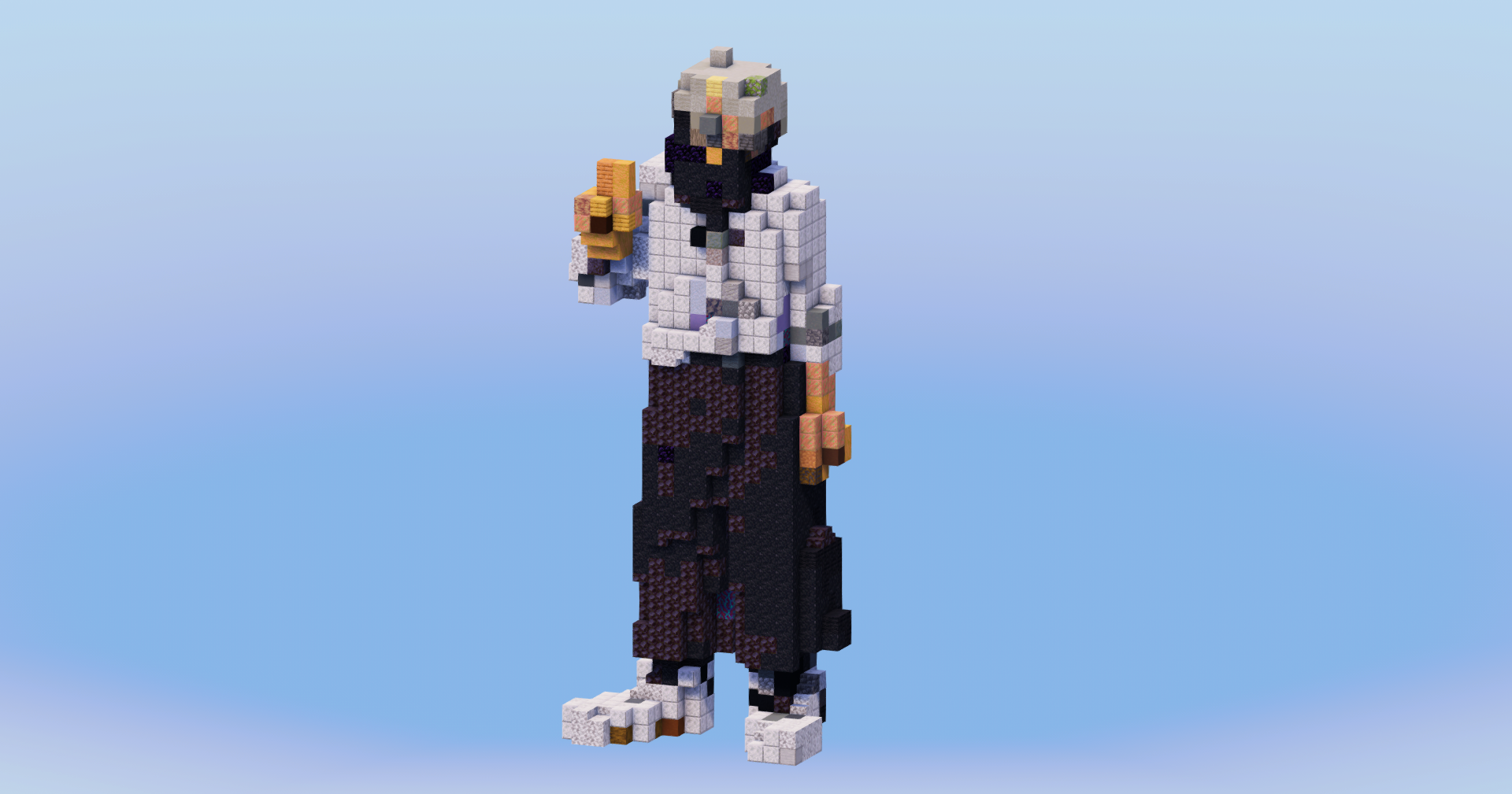 Toge Inumaki from Jujutsu Kaizen — Minecraft Build by LeonisBuilds (2)
