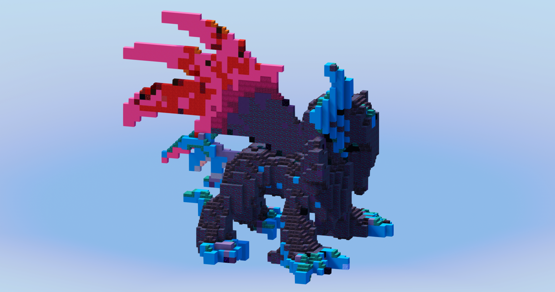 Mega Absol Z from Pokemon — Minecraft Build by LeonisBuilds
