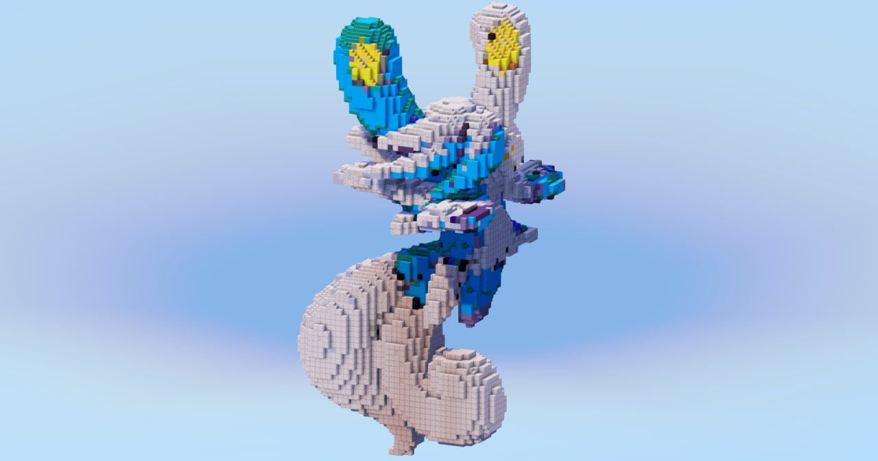 Mega Meowstic — Minecraft Build by LeonisBuilds (2)