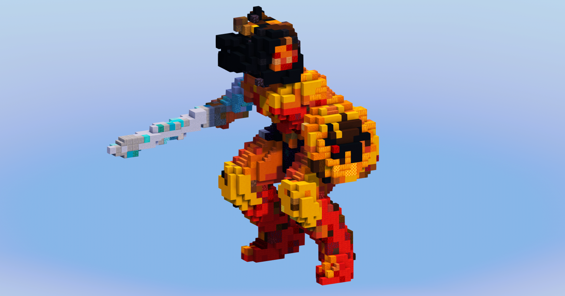 Wonder Woman from DC Comics — Minecraft Build by LeonisBuilds (2)