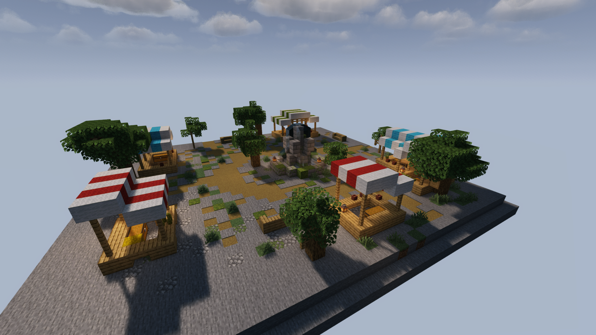 Fountain Square — Minecraft Build by adripika12 (2)