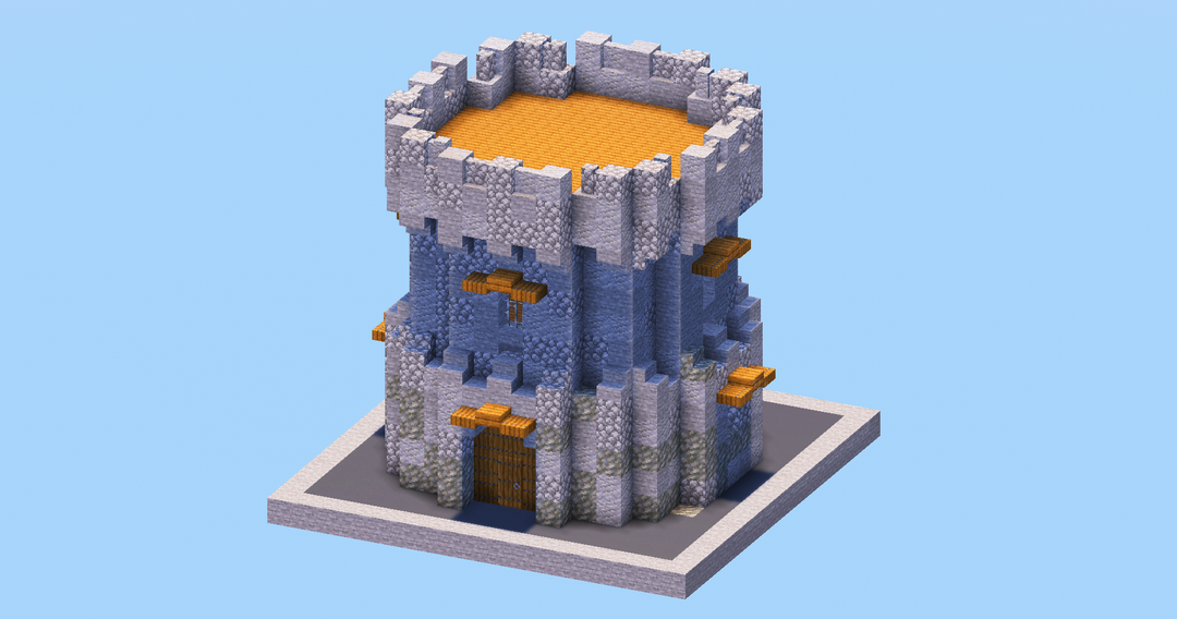 Medieval Castle Tower — Minecraft Build by LeonisBuilds