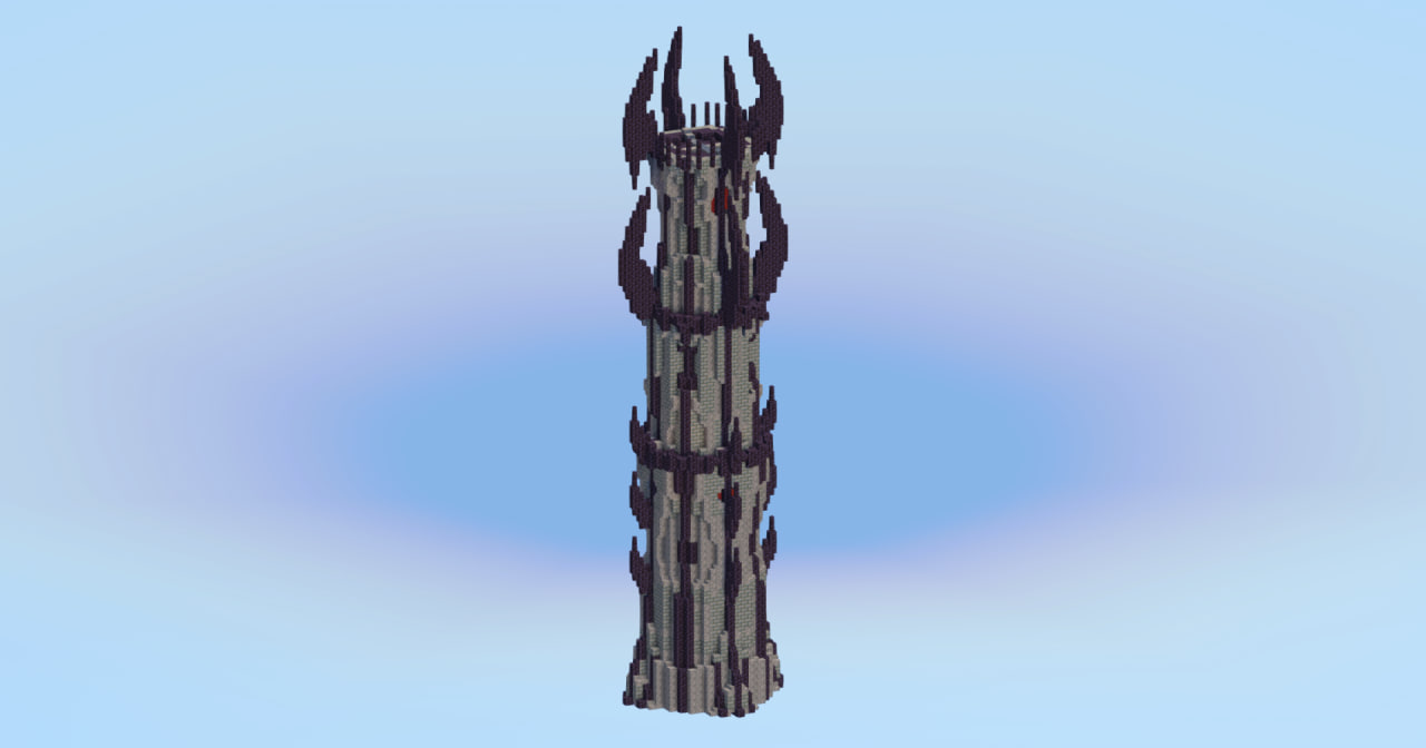 Tuff Bricks Dark Tower — Minecraft Build by LeonisBuilds