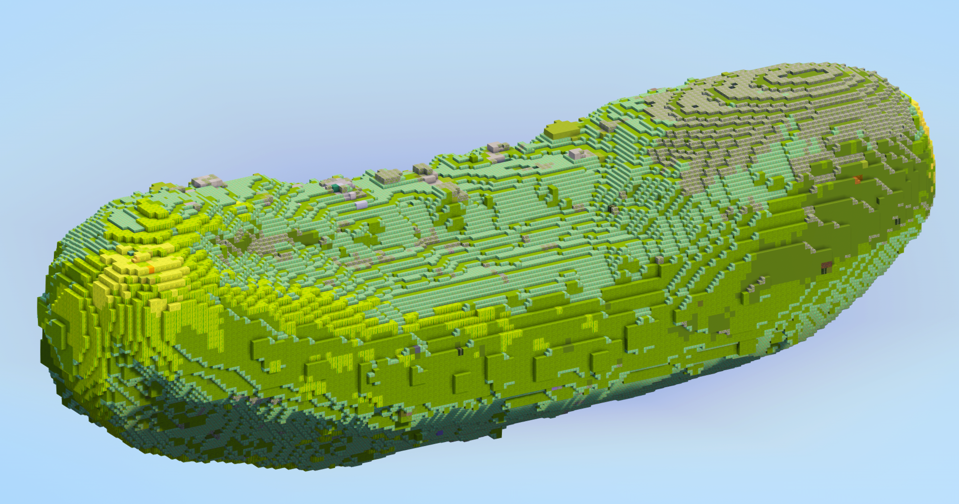 Cucumber — Minecraft Build by LeonisBuilds