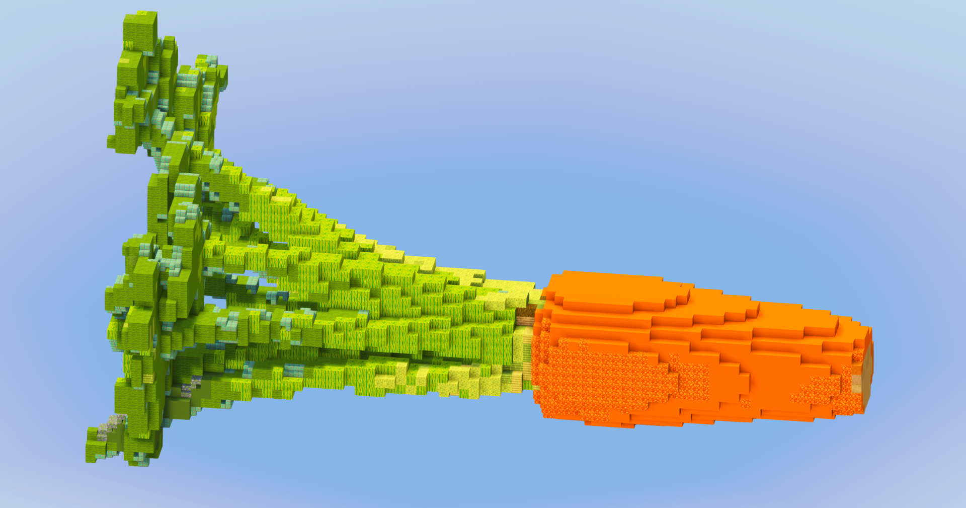 Carrot Vegetable — Minecraft Build by LeonisBuilds (2)