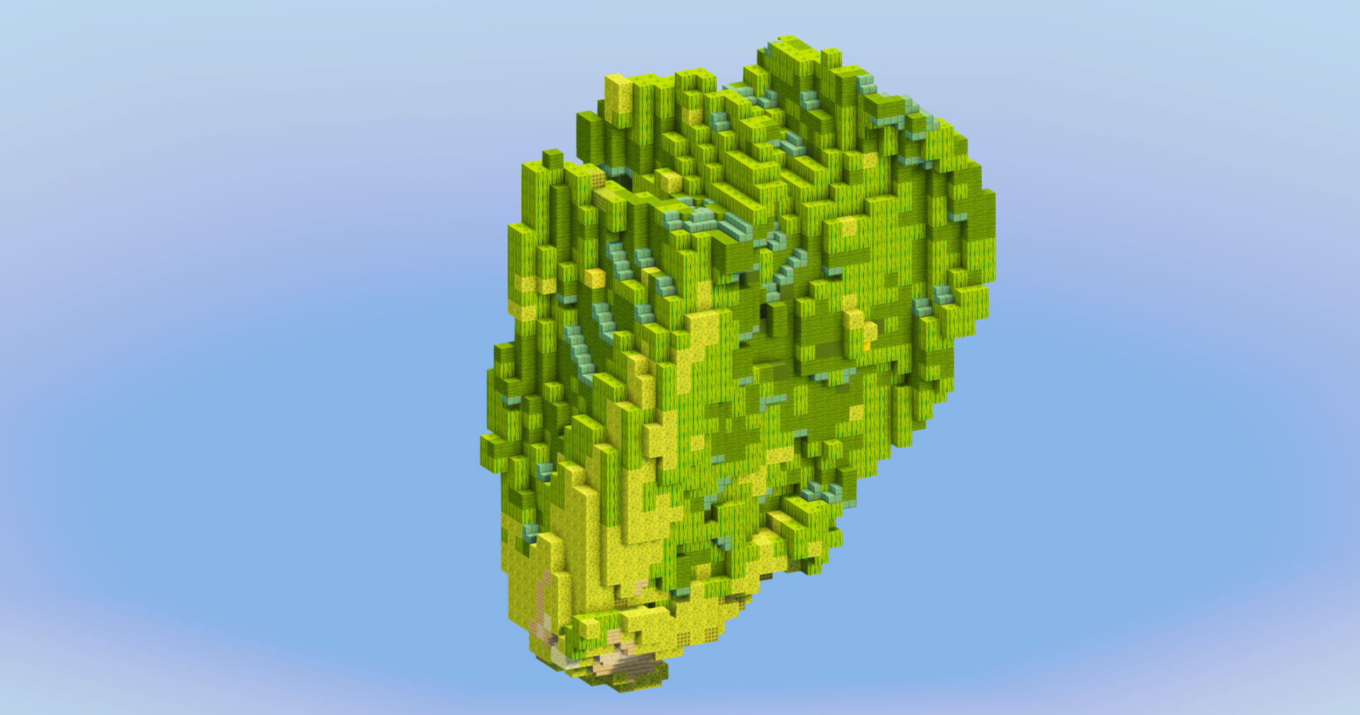Lettuce Vegetable — Minecraft Build by LeonisBuilds