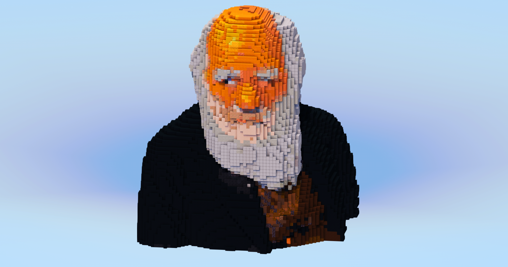Charles Darwin — Minecraft Build by LeonisBuilds
