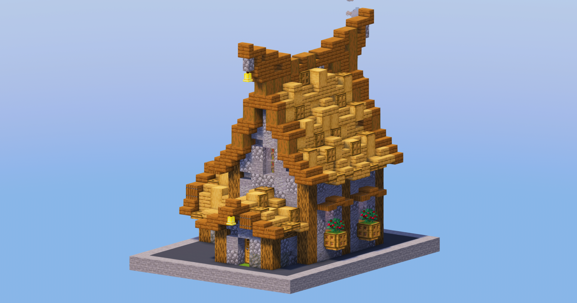 Oak Medieval House 7 — Minecraft Build by LeonisBuilds