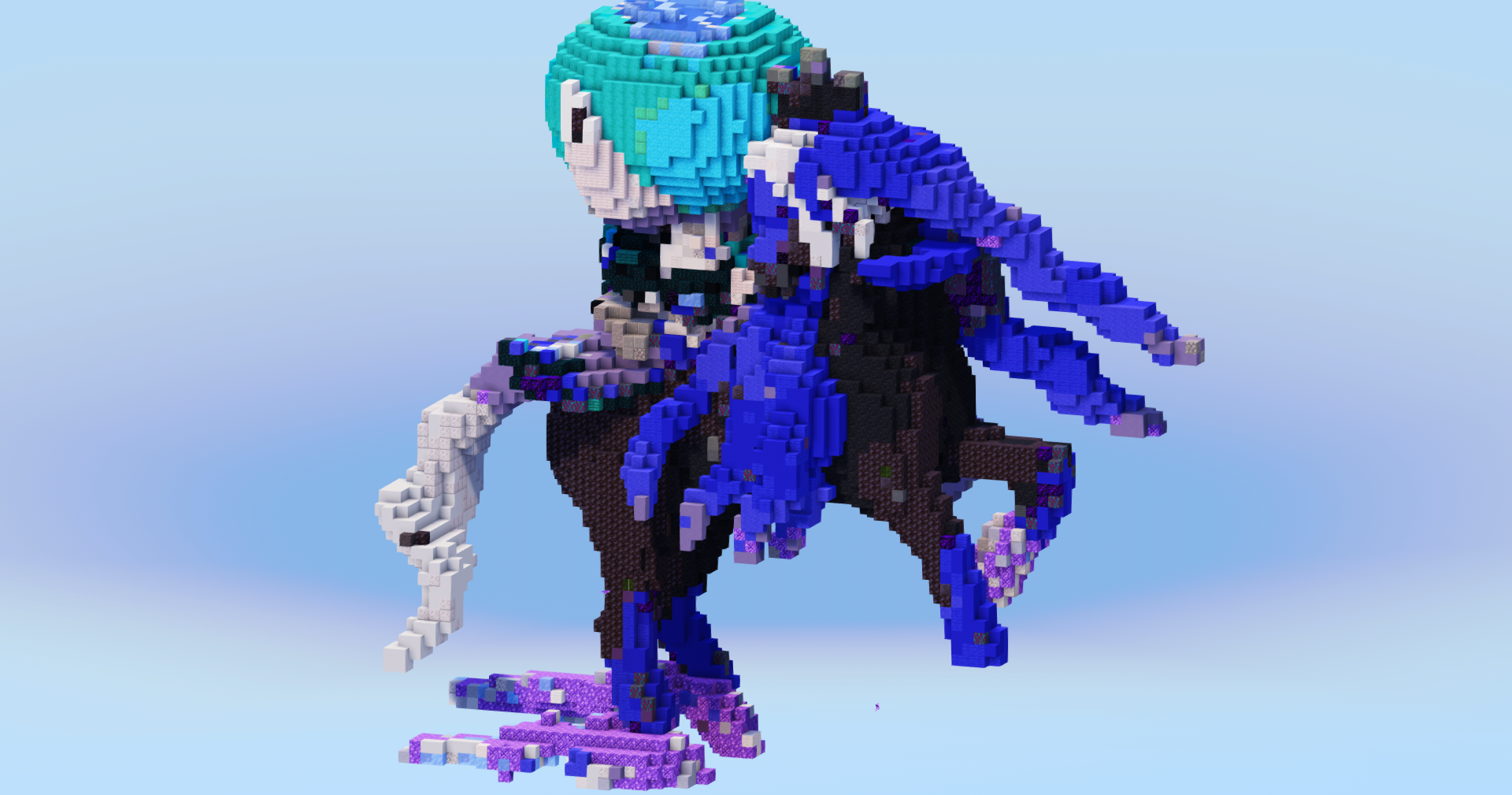 Calyrex Shadow Rider — Minecraft Build by LeonisBuilds (3)