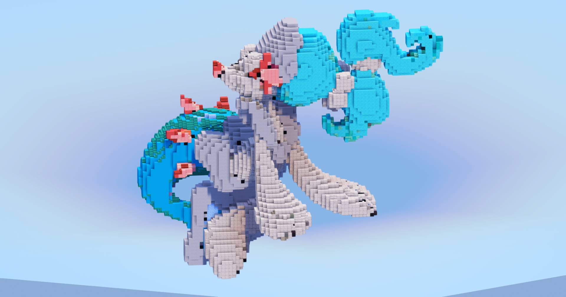 Primarina — Minecraft Build by LeonisBuilds