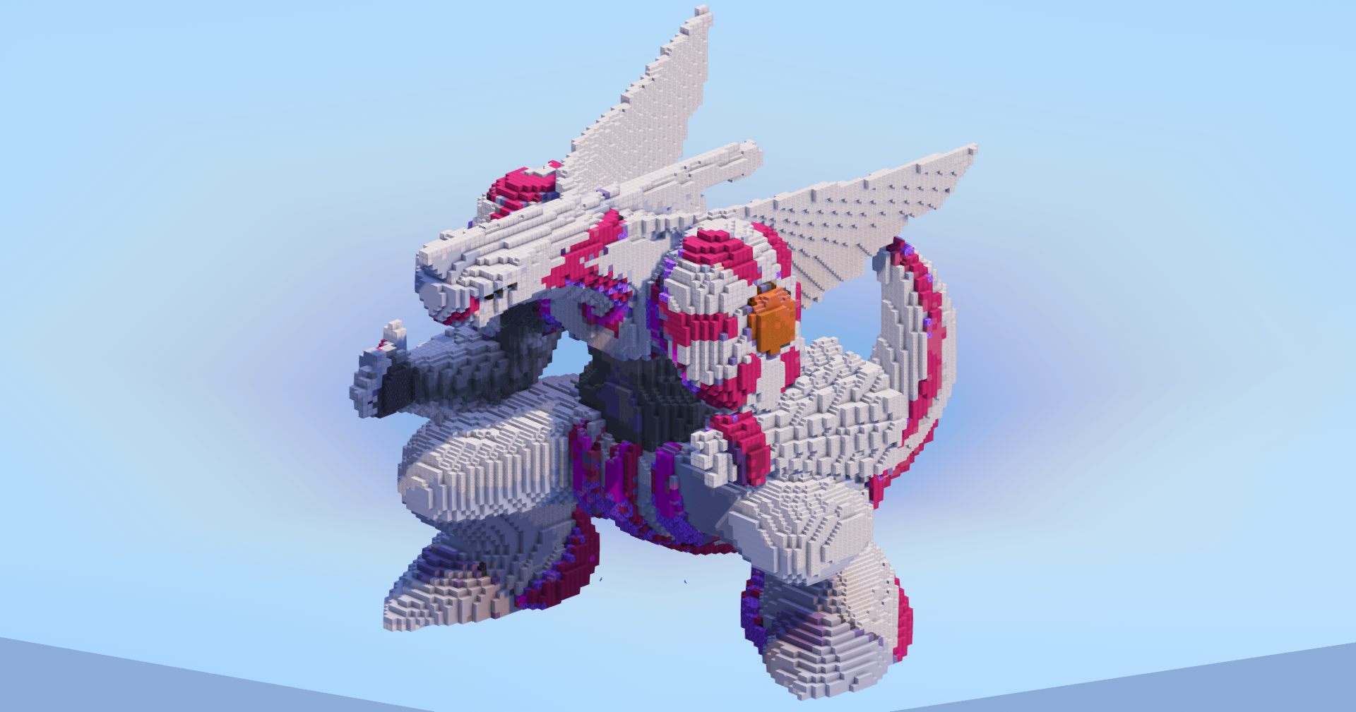 Palkia — Minecraft Build by LeonisBuilds