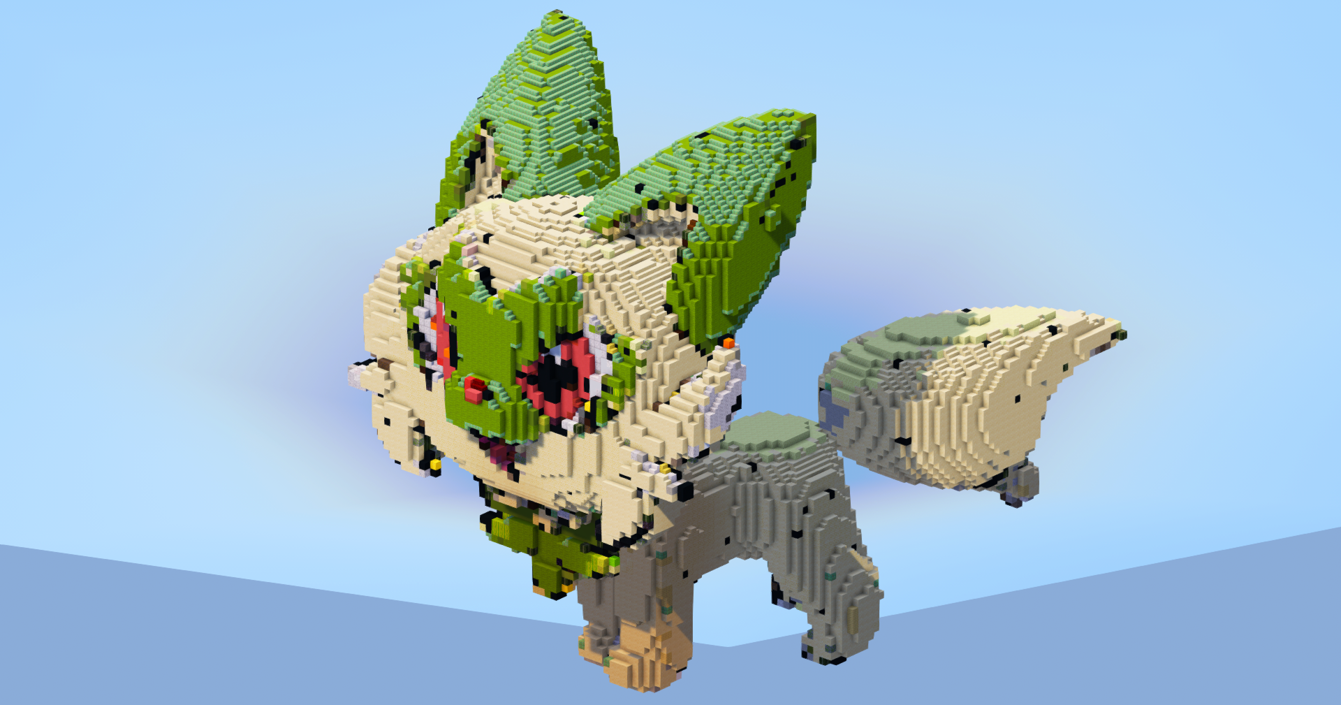 Sprigatito — Minecraft Build by LeonisBuilds (2)