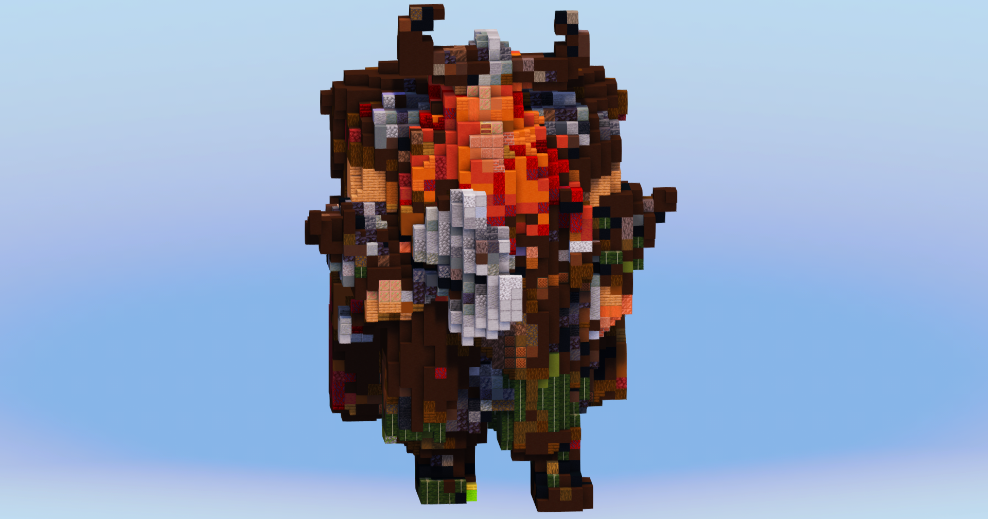 Stoick The Vast from How To Train Your Dragon — Minecraft Build by LeonisBuilds (2)